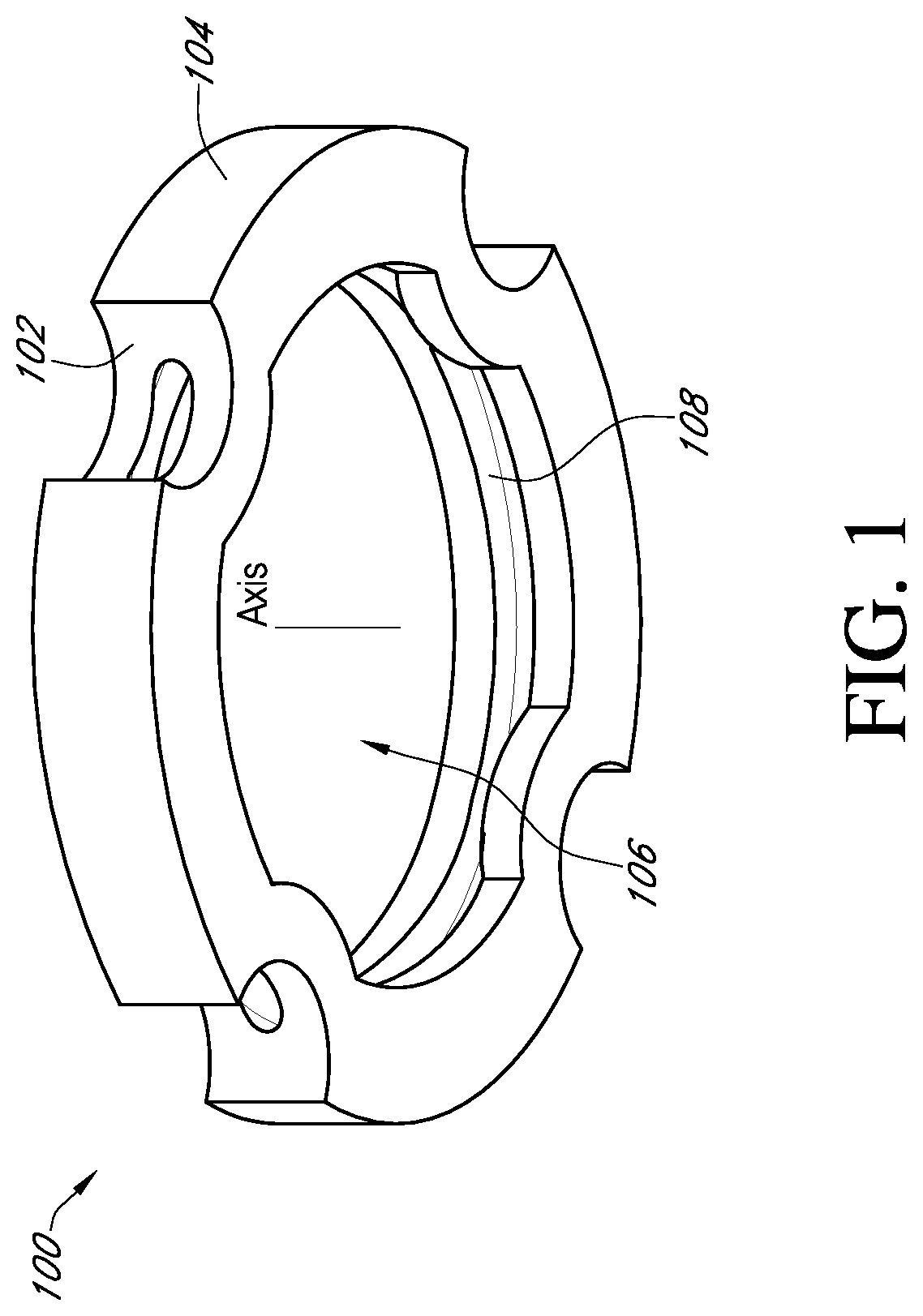 Patent US12310857 Figure 1 – Total shoulder prosthesis having inset glenoid implant convertible from anatomic to reverse