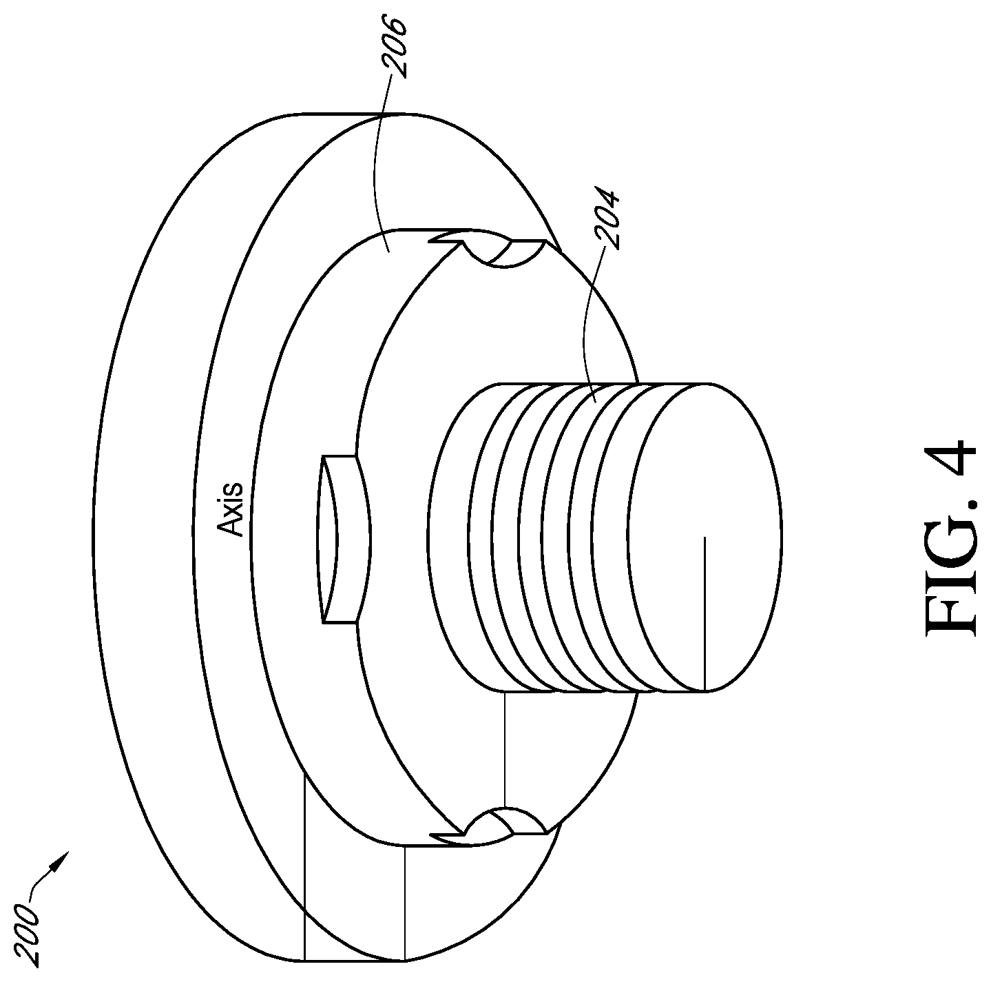 Patent US12310857 Figure 4 – Total shoulder prosthesis having inset glenoid implant convertible from anatomic to reverse