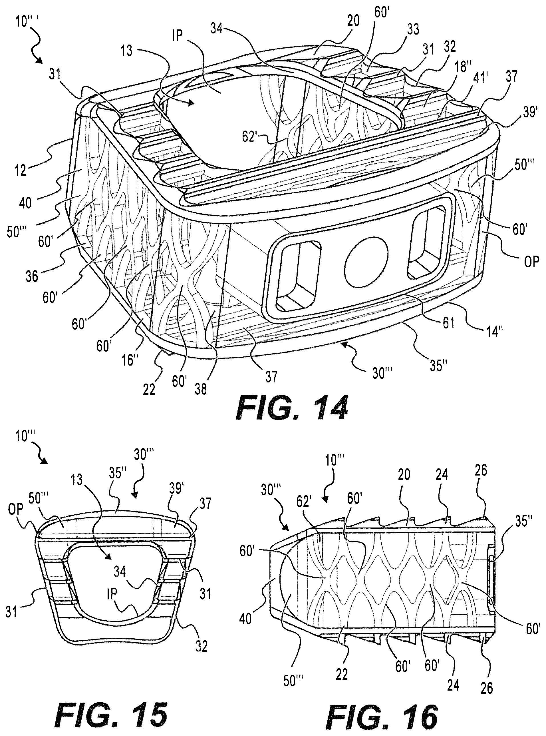 Patent US12310859 Figure 5 – Intervertebral spinal implant