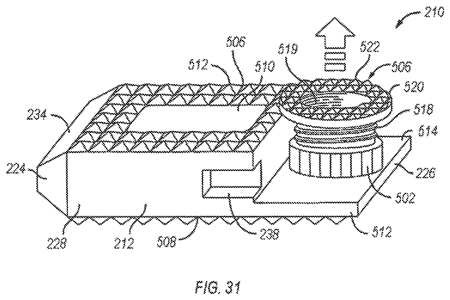 Patent US12310860 Figure 19 – Expandable fusion device and method of installation thereof