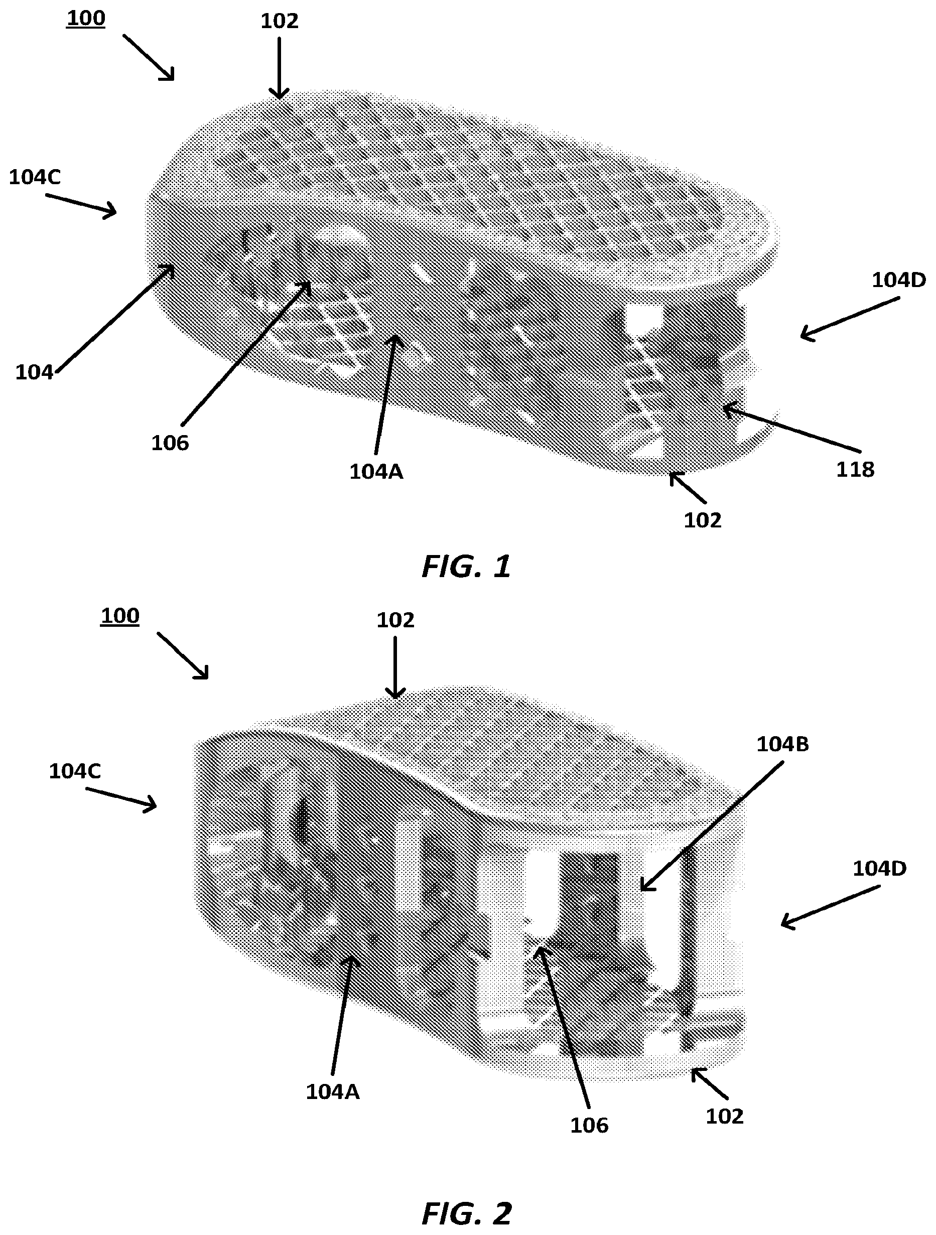 Patent US12310861 Figure 1 – Interbody fusion devices and related methods of manufacture
