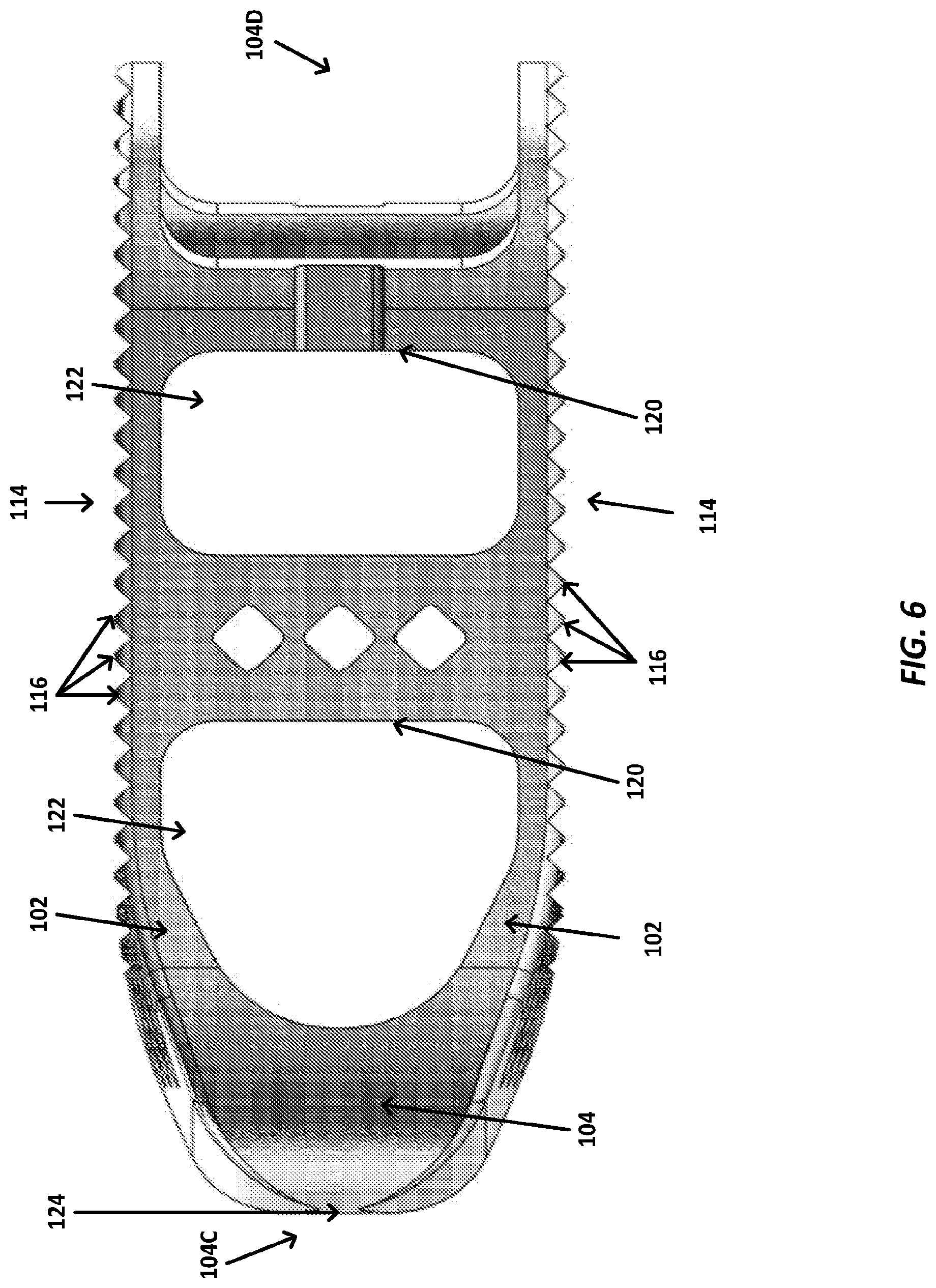 Patent US12310861 Figure 5 – Interbody fusion devices and related methods of manufacture