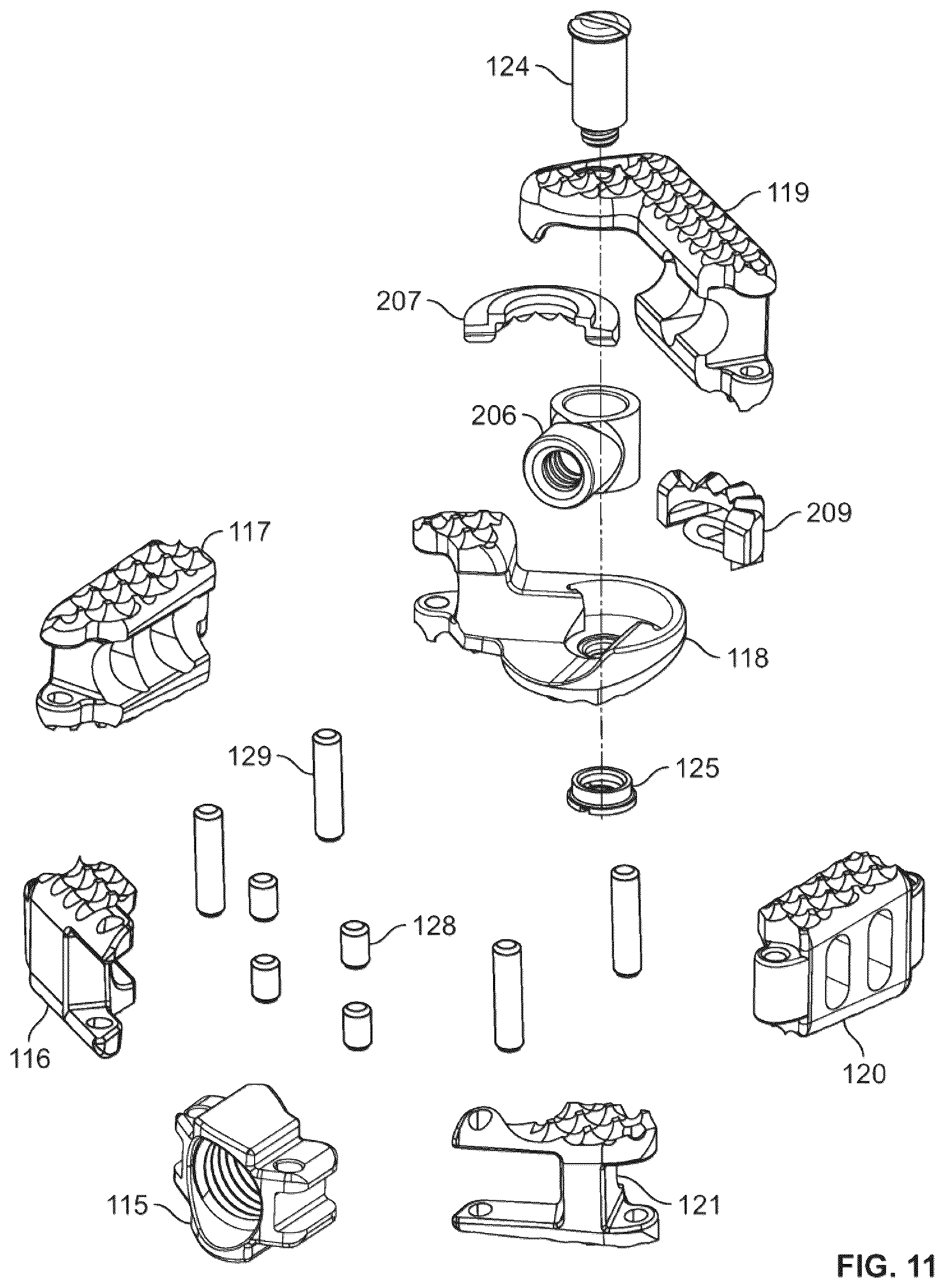 Patent US12310862 Figure 5 – Expandable spinal fusion implant, related instruments and methods
