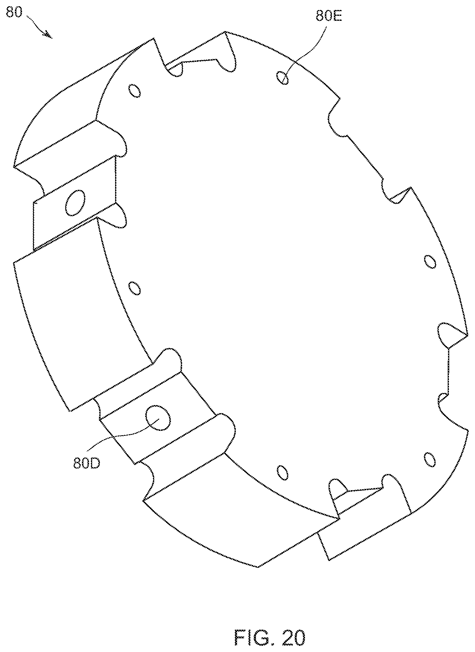 Patent US12310865 Figure 14 – Hands-free apparatus to apply a liner to an amputated appendage