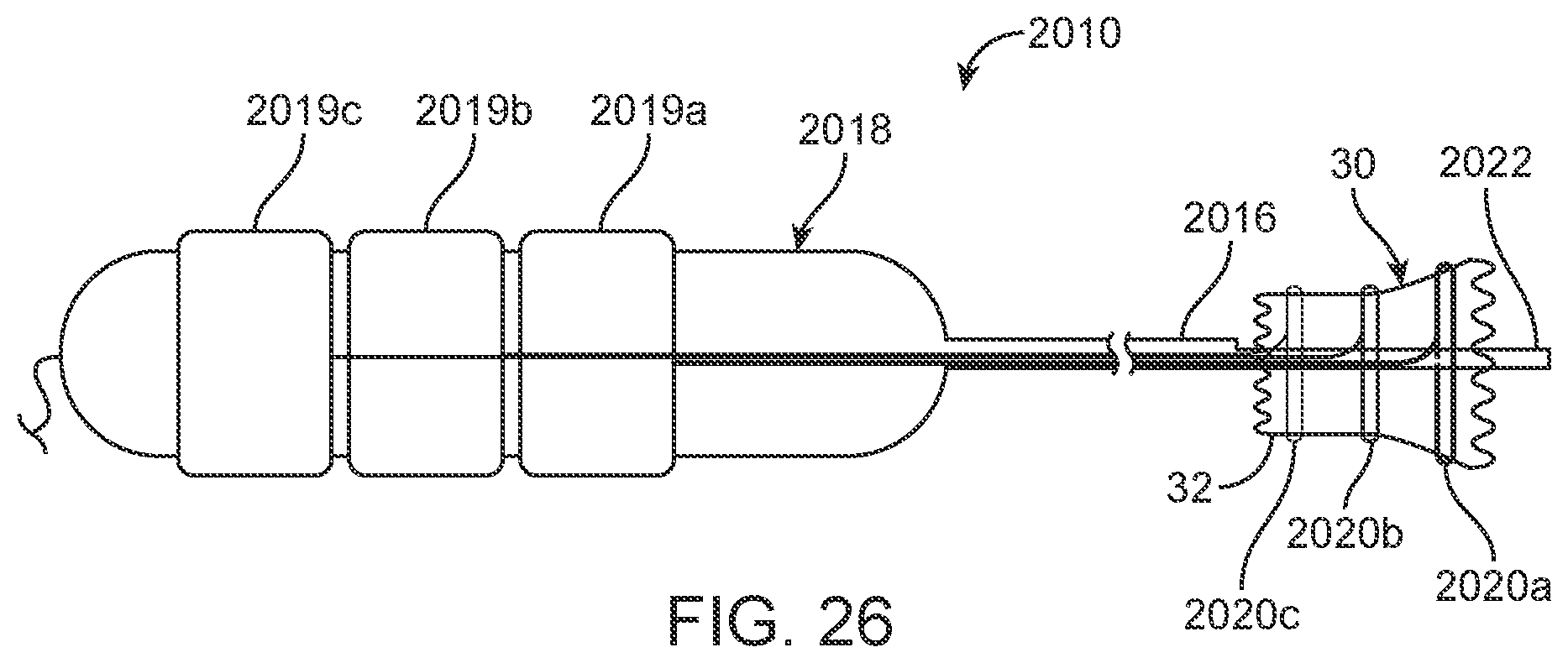 Patent US12310870 Figure 14 – Tension member routing designs to achieve transcatheter stented prosthesis compression