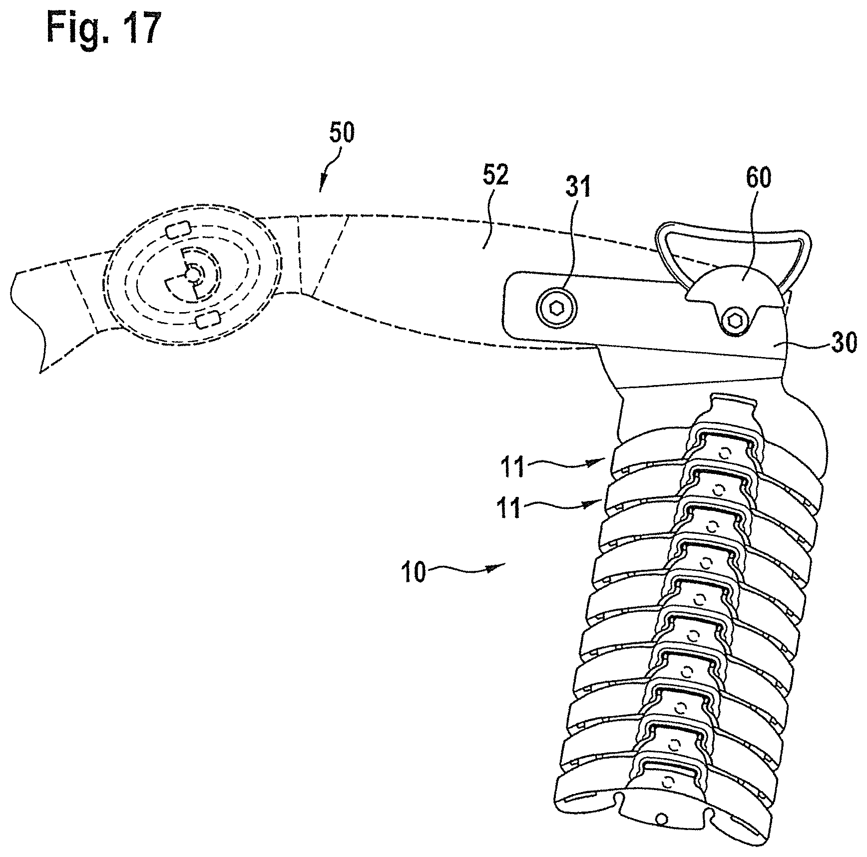 Patent US12310873 Figure 8 – Flexible support element for an orthosis