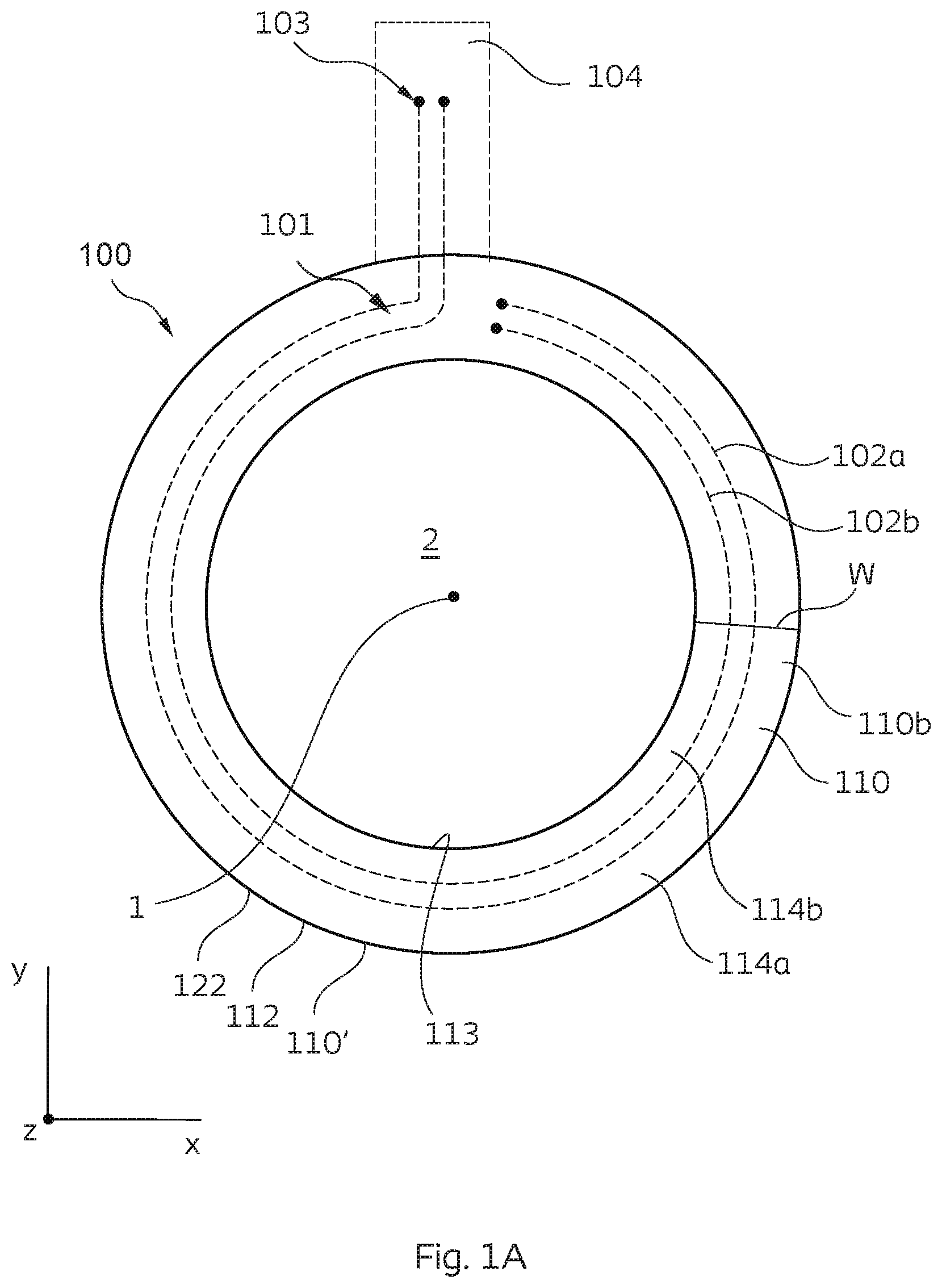 Patent US12310877 — Sensor patch for an ostomy appliance — Figure 1