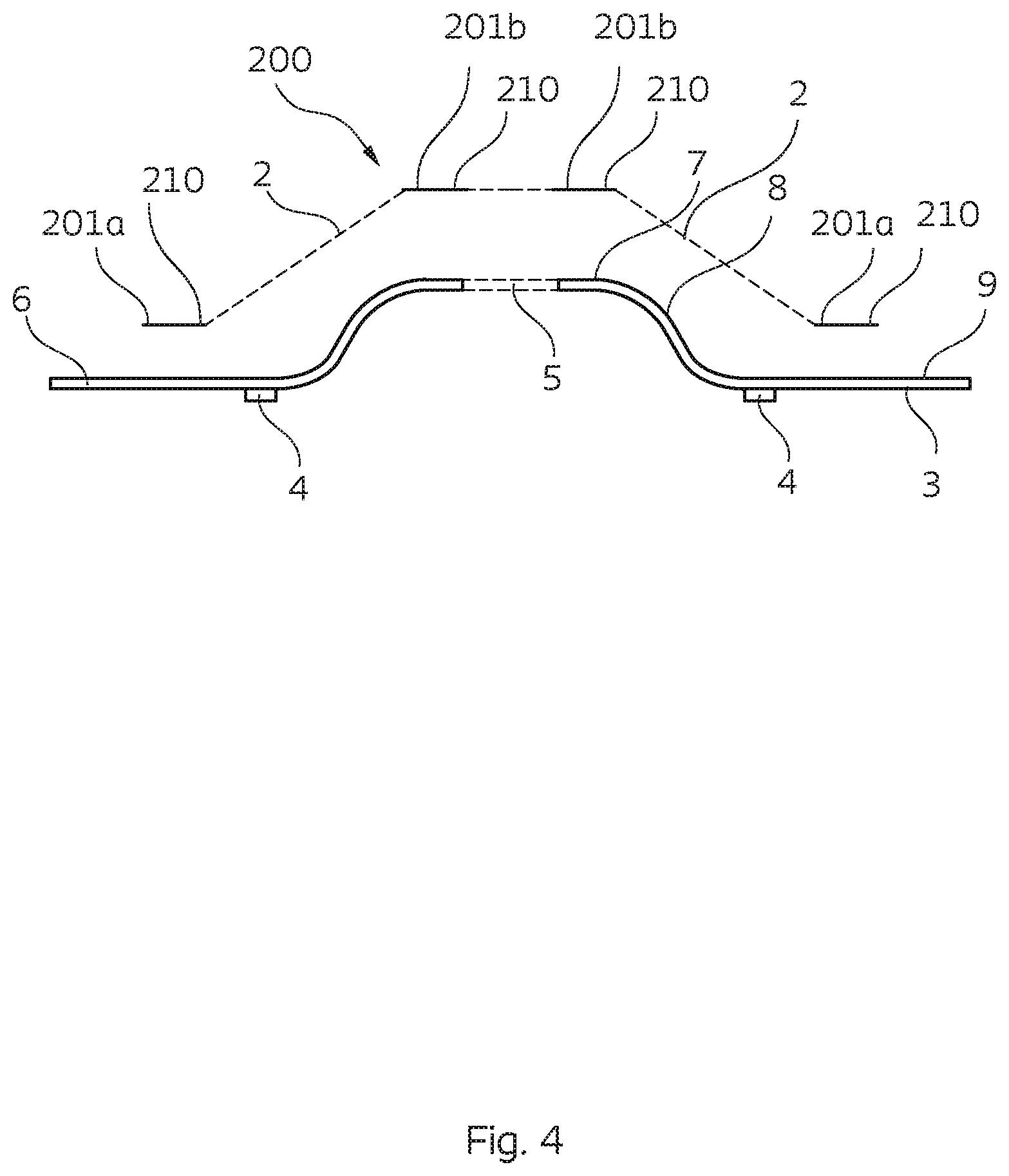 Patent US12310877 Figure 8 – Sensor patch for an ostomy appliance