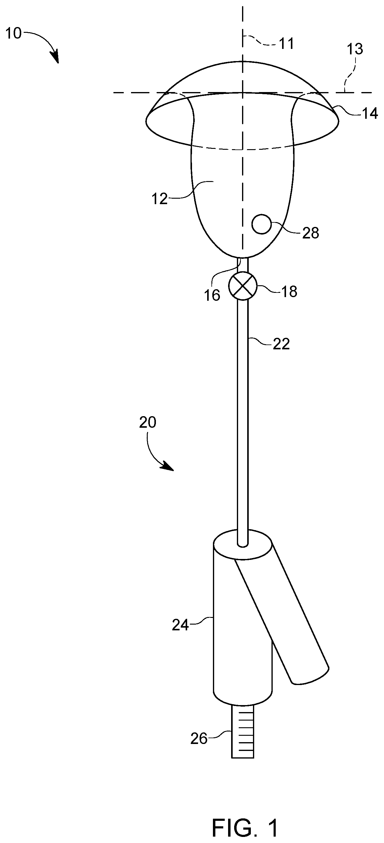 Patent US12310882 Figure 1 – Hannah cervical cup