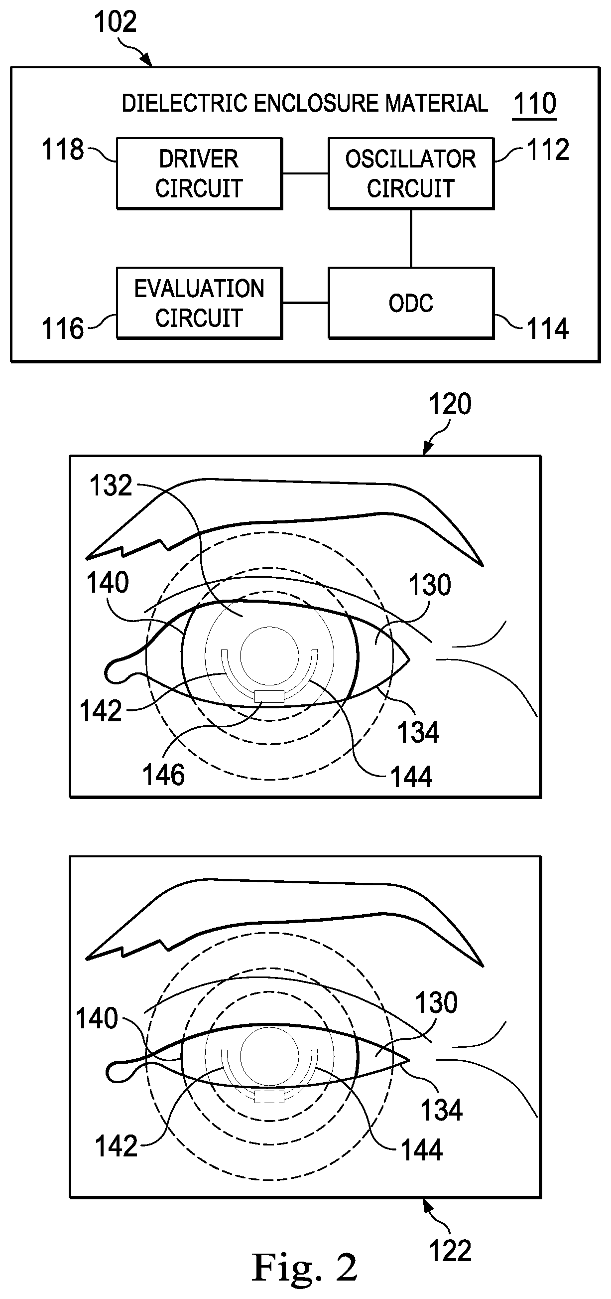 Patent US12310886 Figure 2 – Ophthalmic devices, systems and methods for treating dry eye
