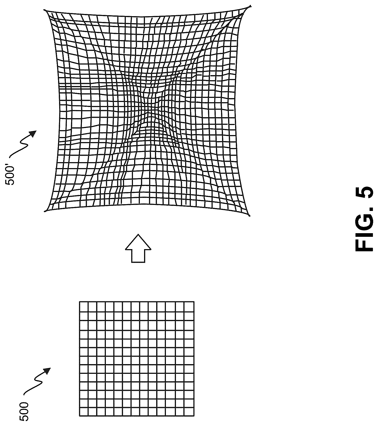Patent US12310887 Figure 5 – Light patterns for corneal topography