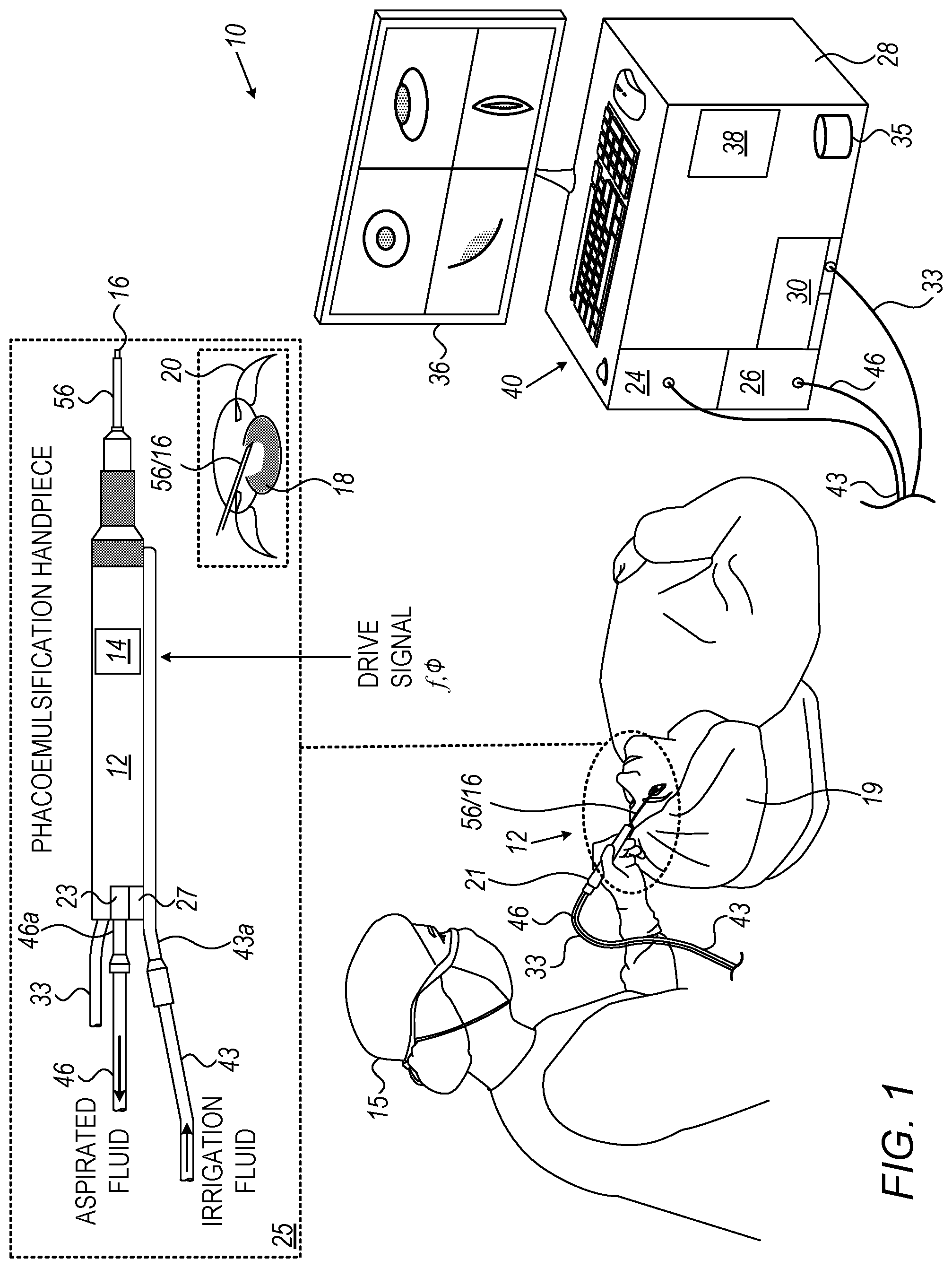 Patent US12310888 Figure 1 – On-the-fly tuning for piezoelectric ultrasonic handpieces