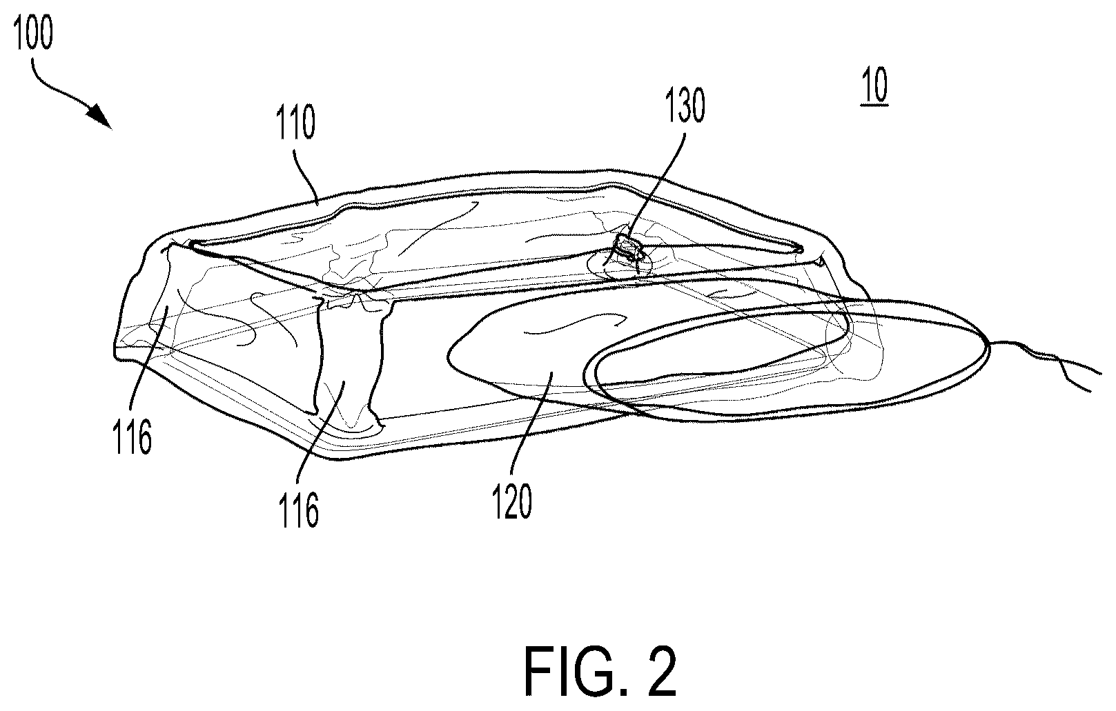 Patent US12310897 Figure 5 – Negative pressure aerosolization mitigation devices and methods