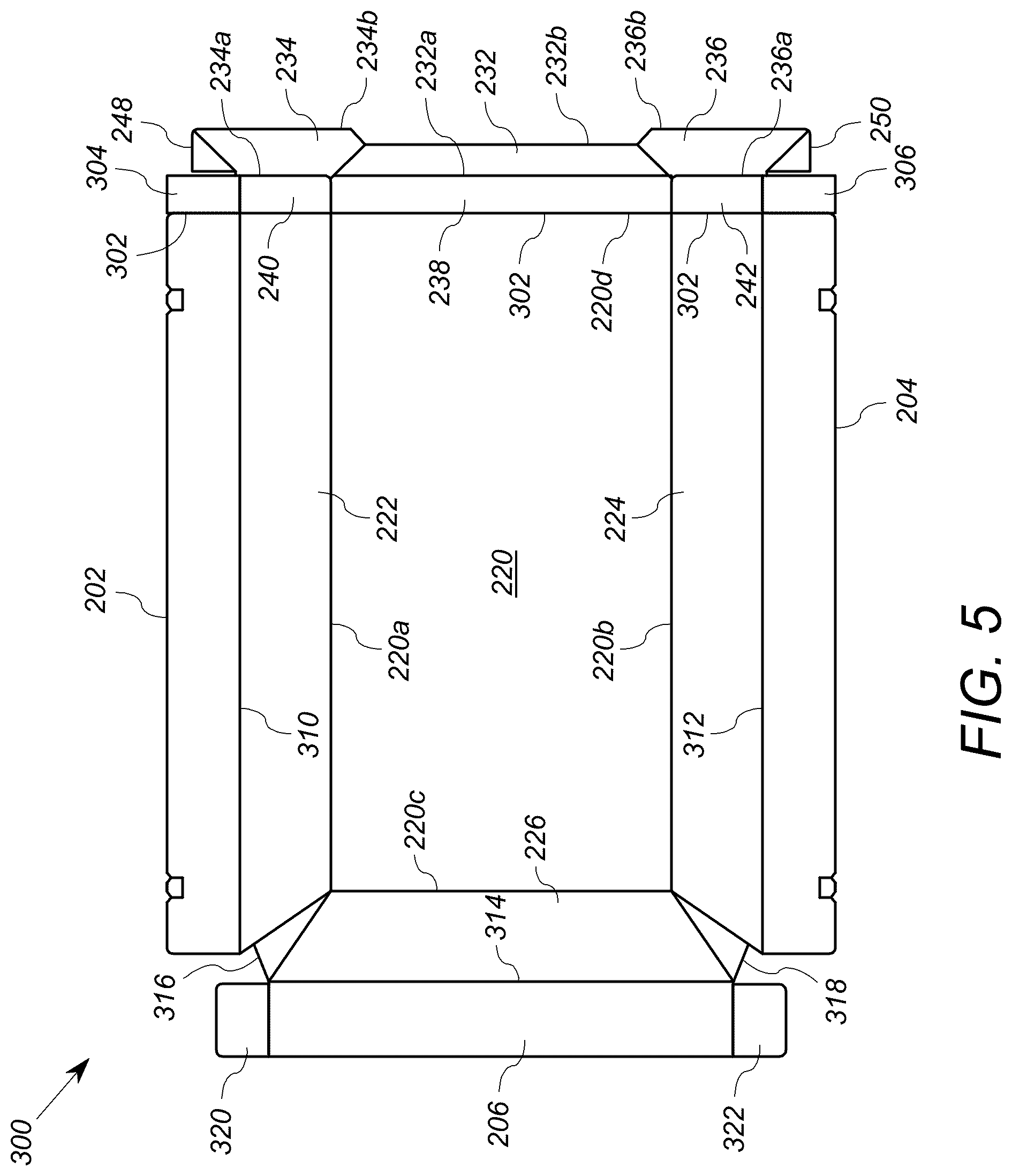 Patent US12310898 Figure 4 – Lightweight casket lid and casket lid assembly