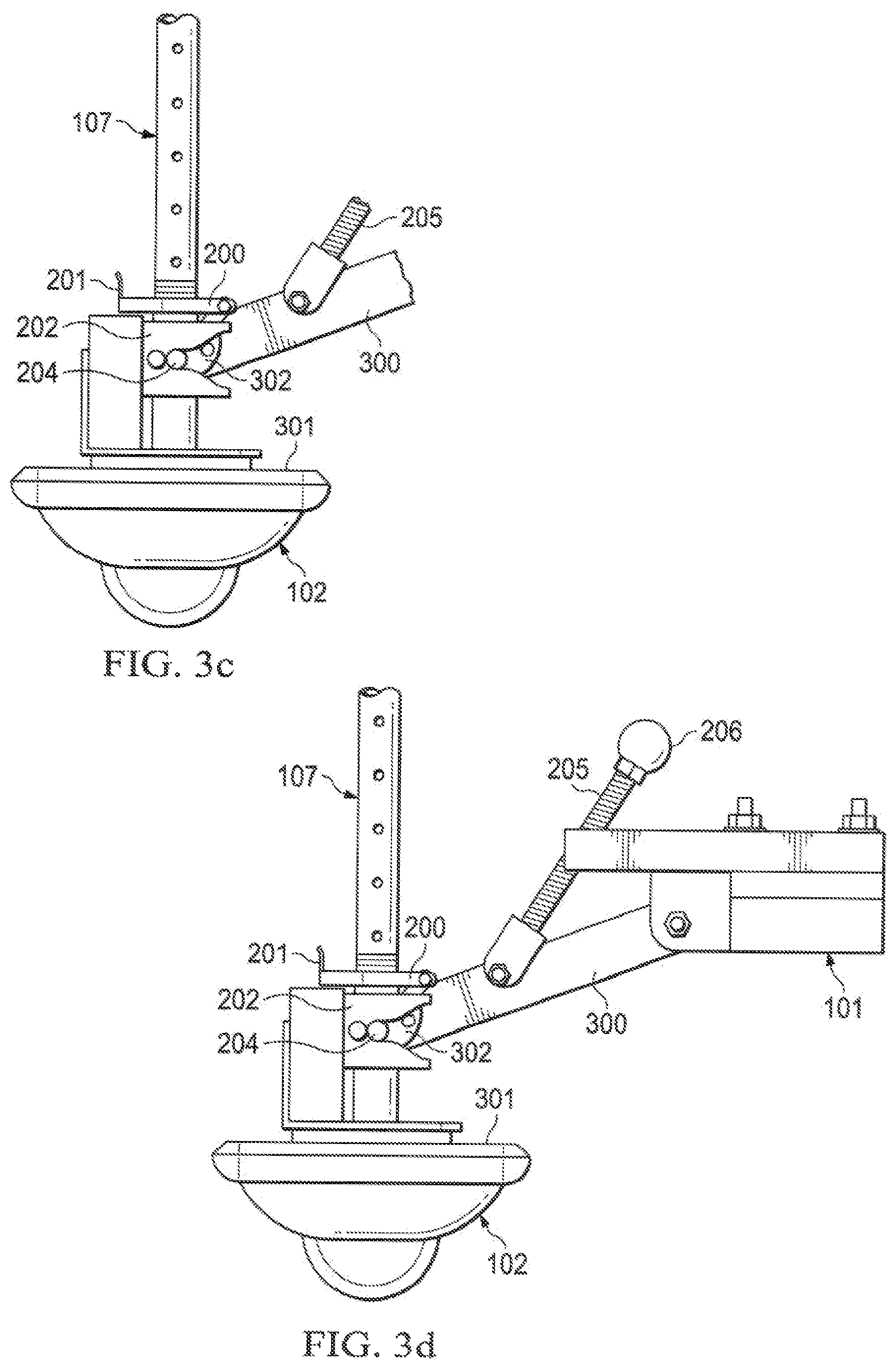 Patent US12310900 Figure 4 – Tractor driven assisted mobility system, device and method