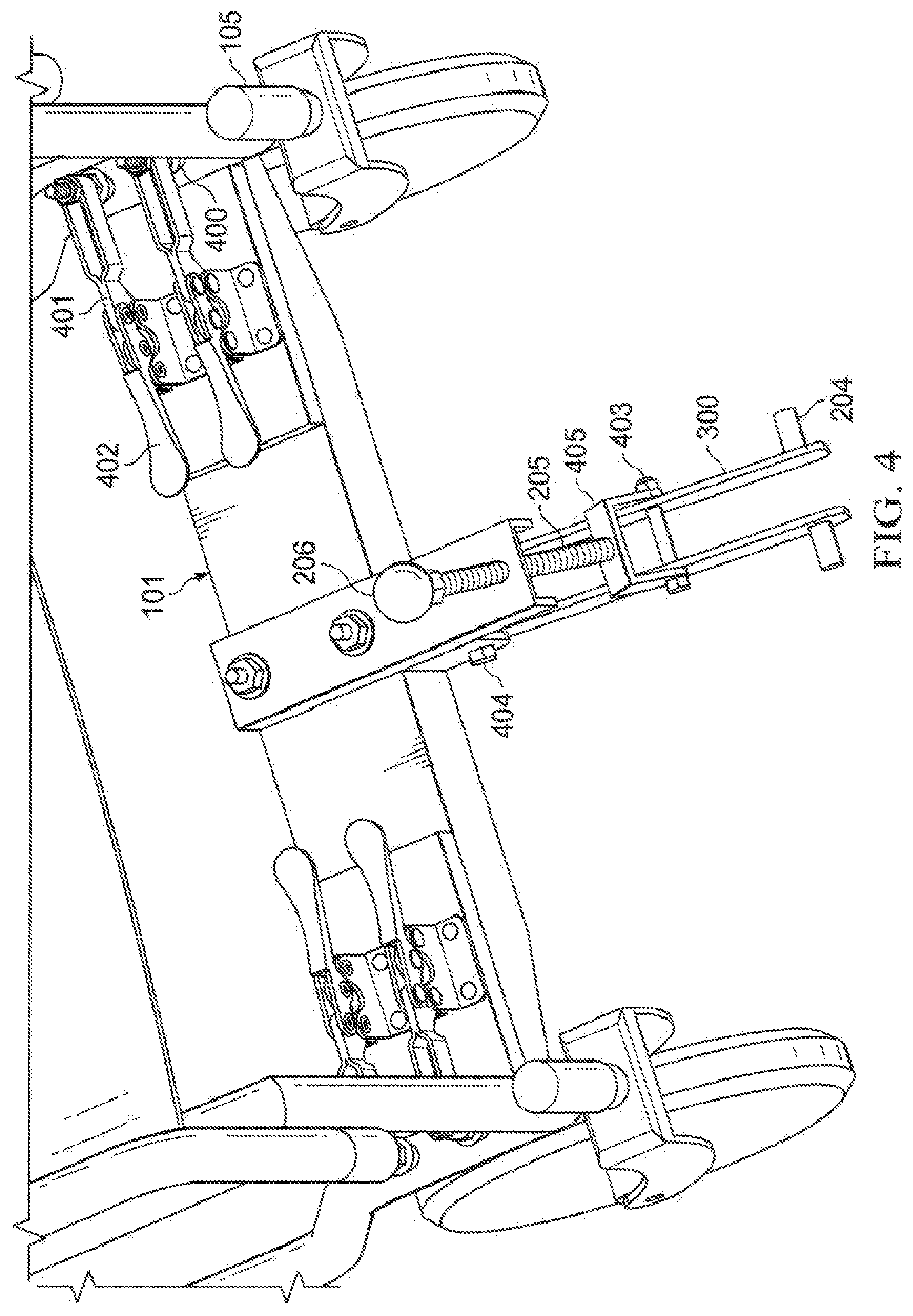 Patent US12310900 Figure 5 – Tractor driven assisted mobility system, device and method
