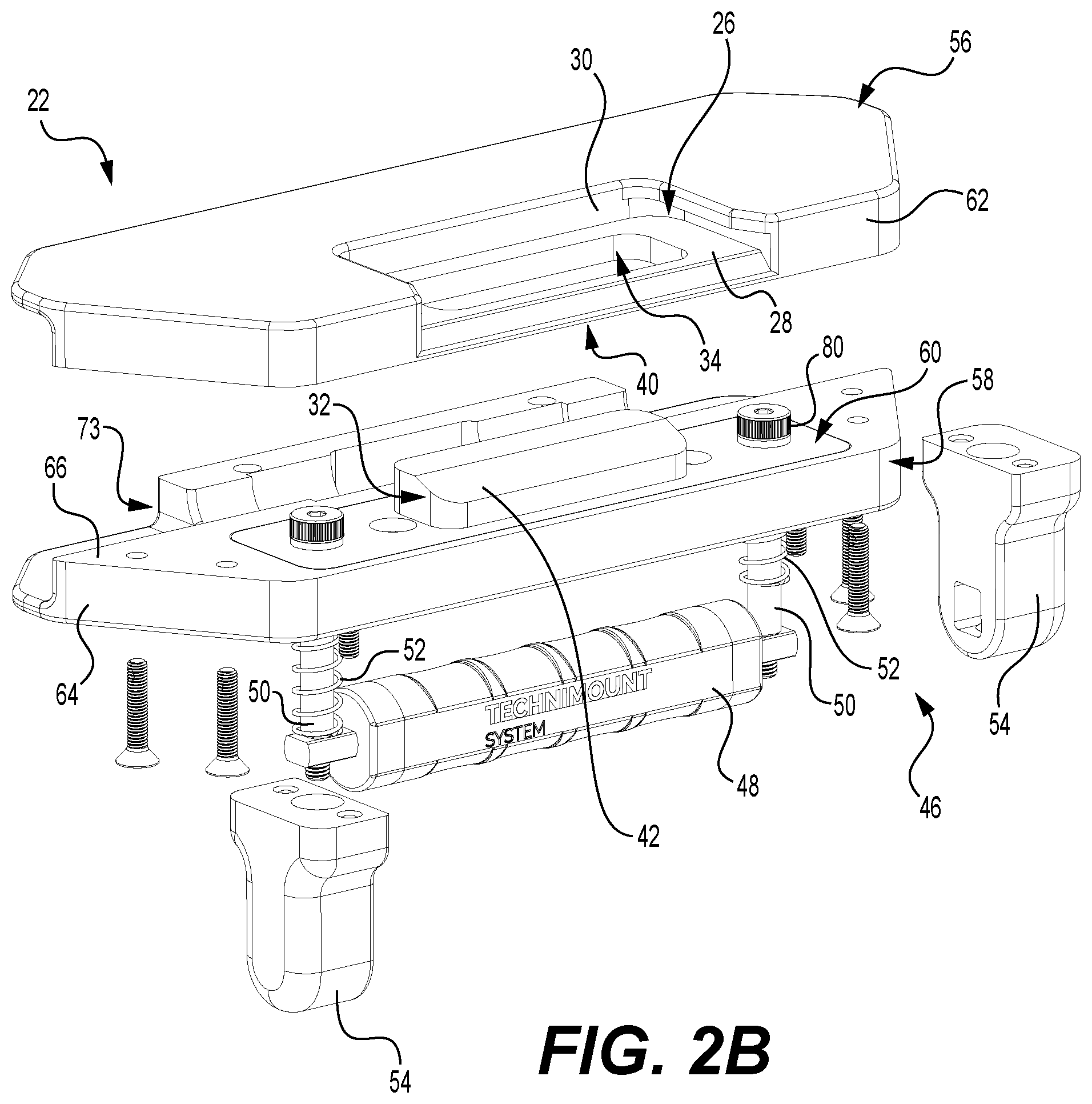 Patent US12310901 Figure 3 – Coupling systems for releasably coupling equipment to a patient transport systems