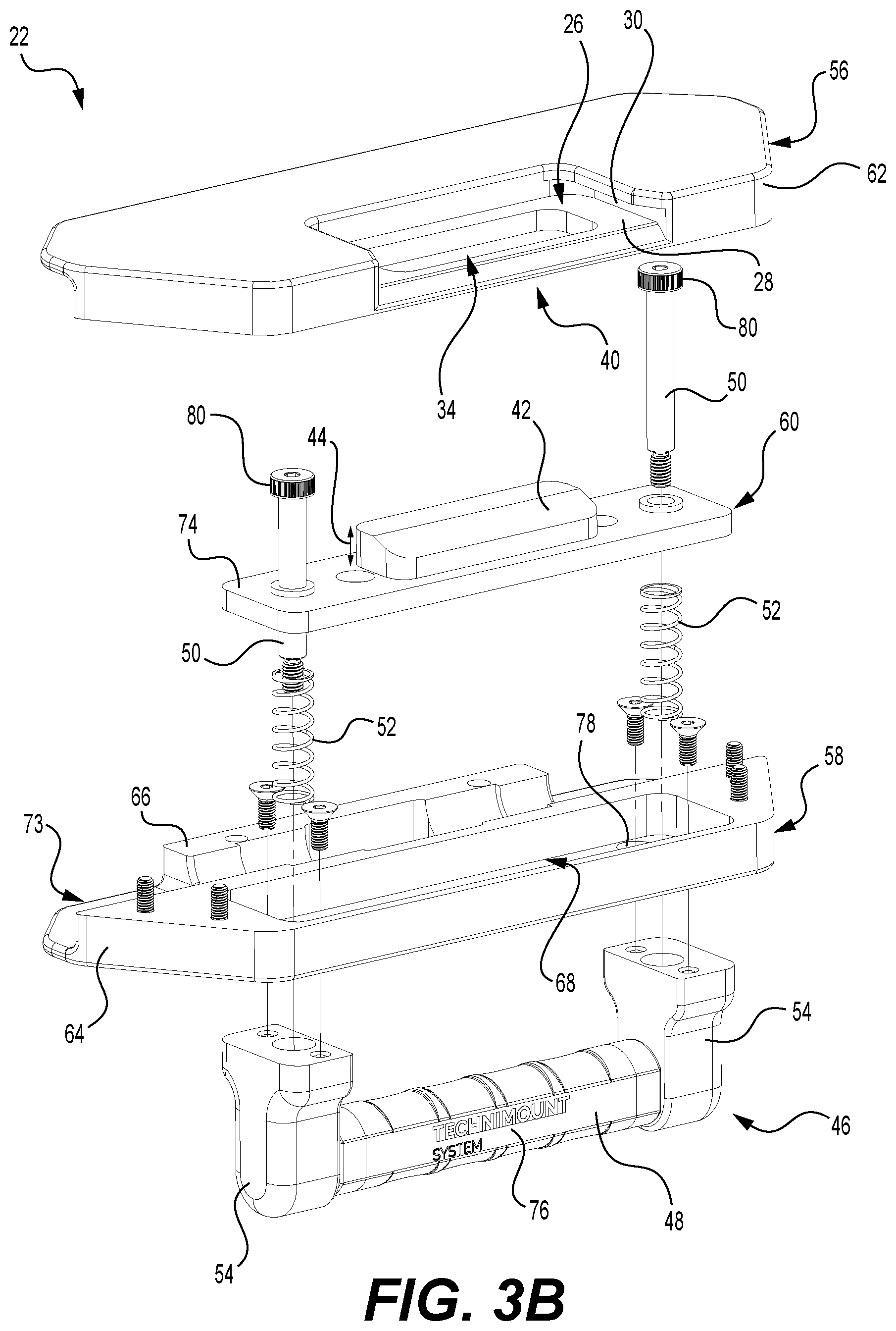 Patent US12310901 Figure 5 – Coupling systems for releasably coupling equipment to a patient transport systems