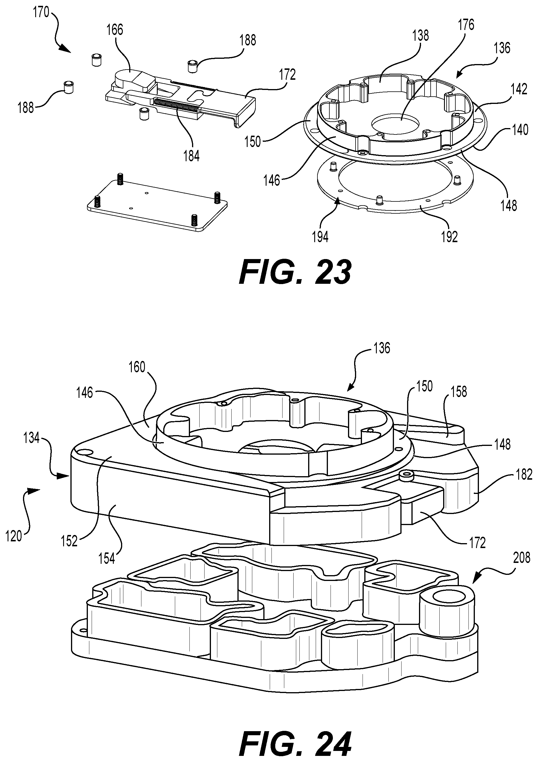 Patent US12310901 Figure 18 – Coupling systems for releasably coupling equipment to a patient transport systems
