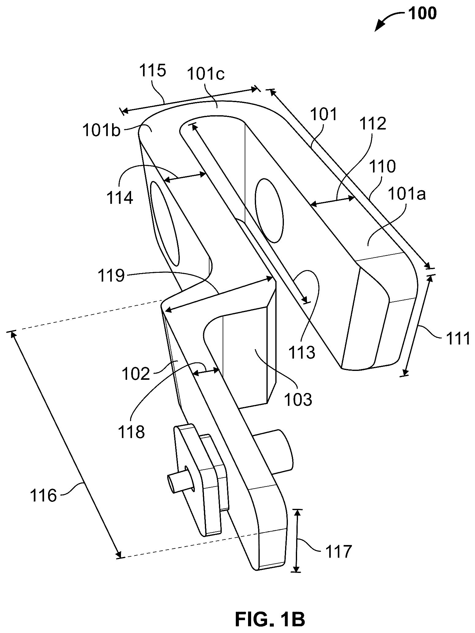 Patent US12310904 Figure 2 – Systems and methods for mounting medical equipment