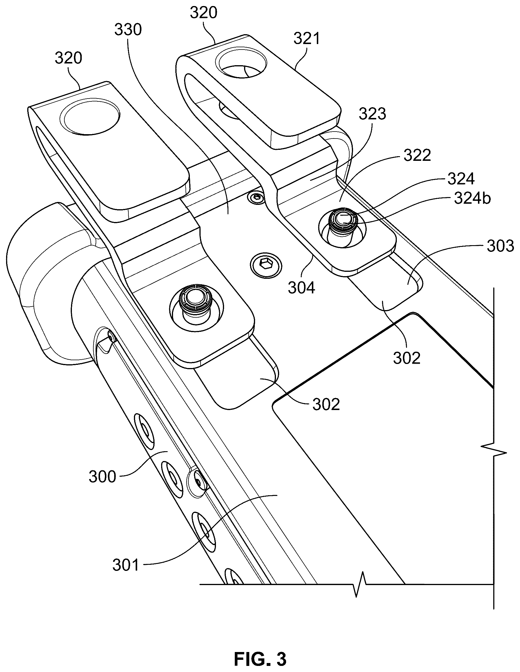Patent US12310904 Figure 8 – Systems and methods for mounting medical equipment