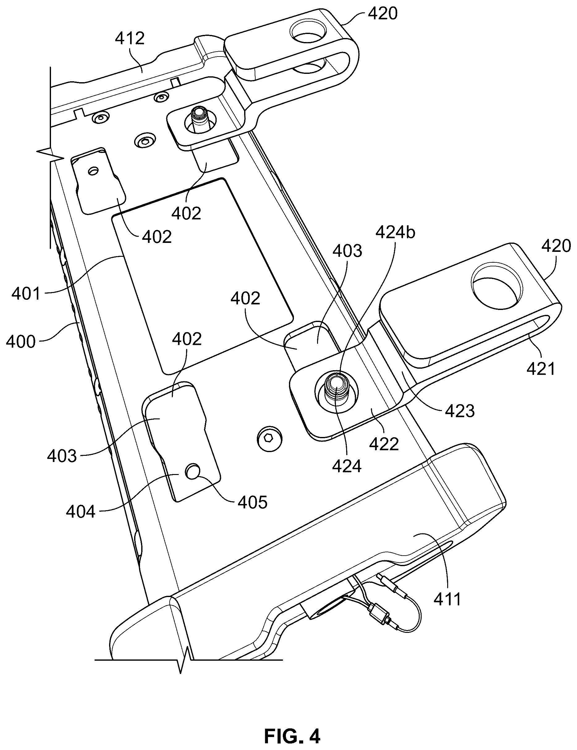 Patent US12310904 Figure 9 – Systems and methods for mounting medical equipment