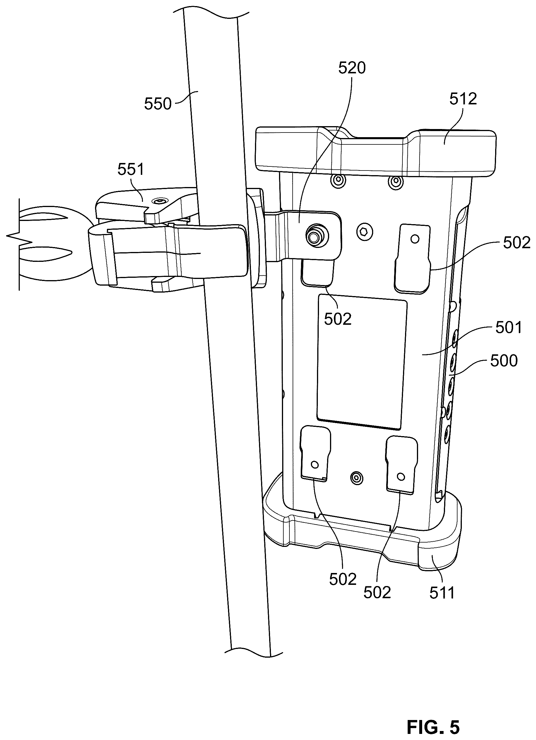 Patent US12310904 Figure 10 – Systems and methods for mounting medical equipment