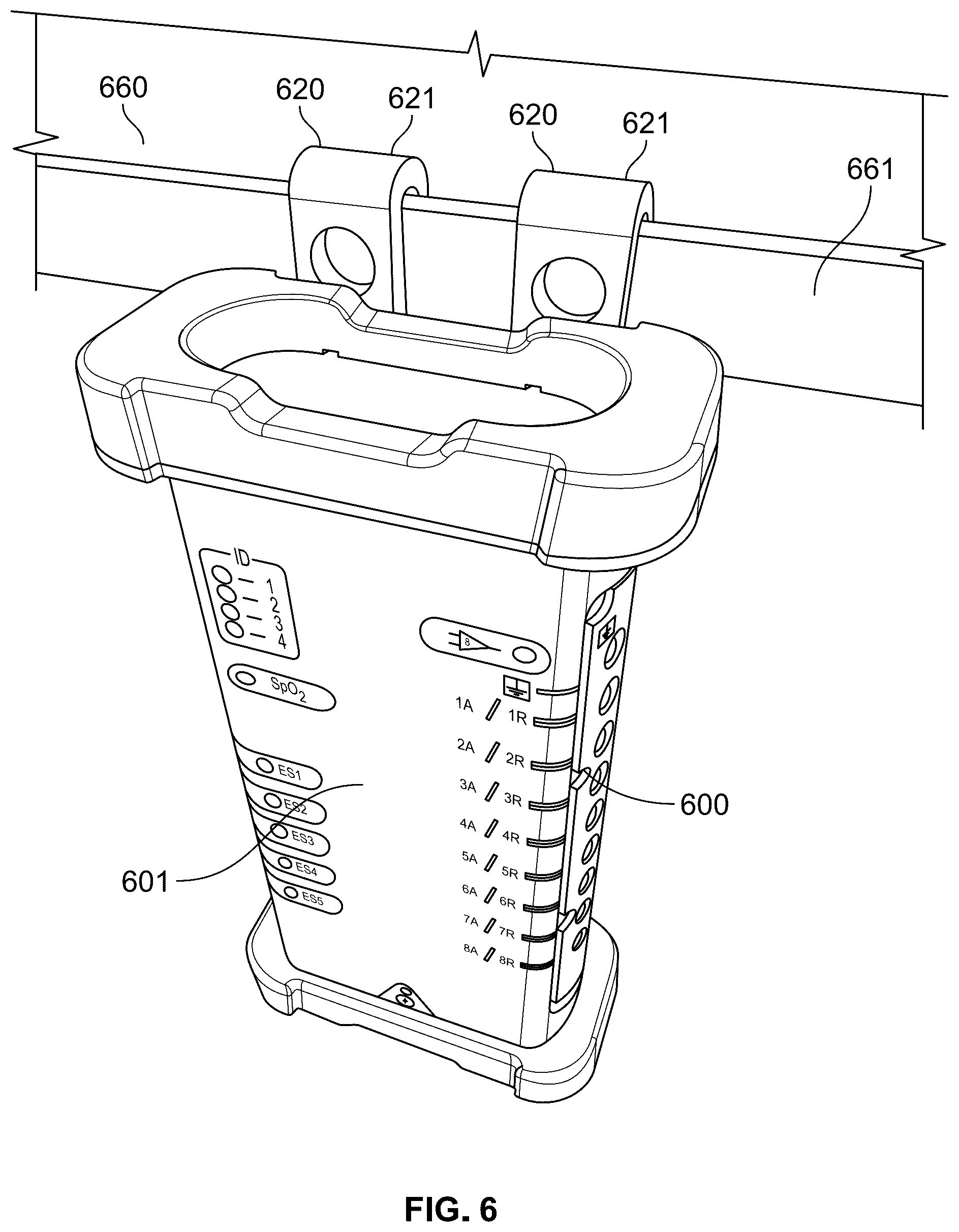 Patent US12310904 Figure 11 – Systems and methods for mounting medical equipment