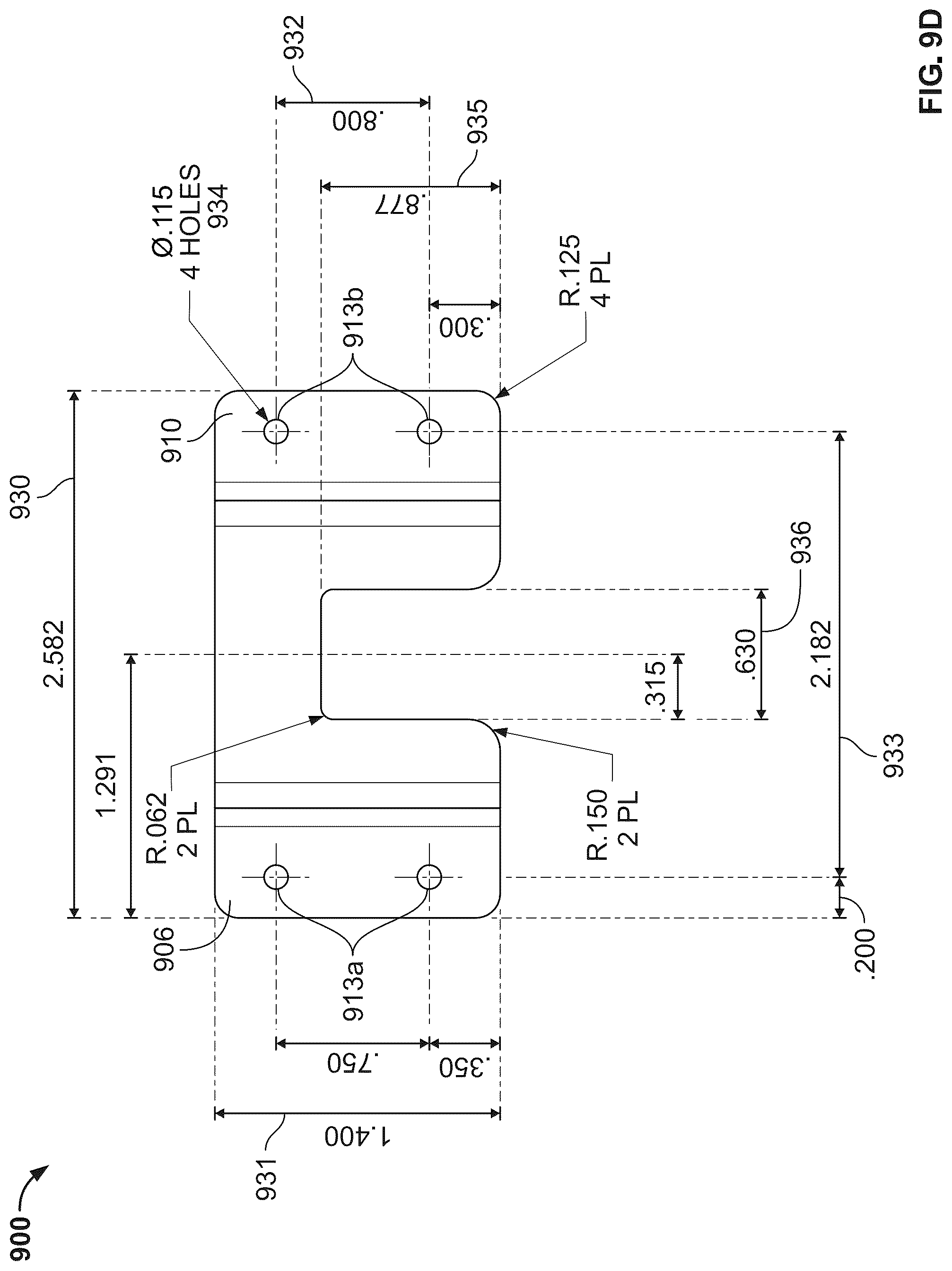 Patent US12310904 Figure 17 – Systems and methods for mounting medical equipment