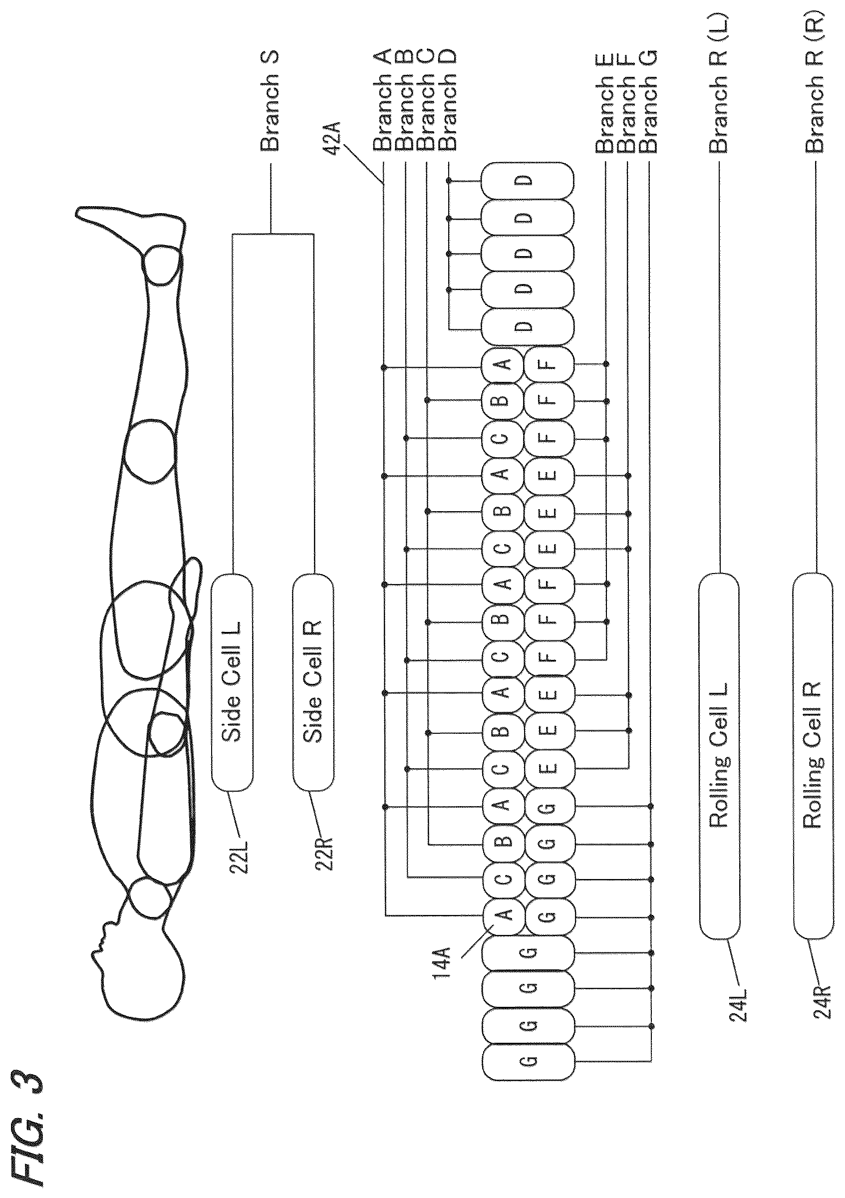 Patent US12310905 Figure 2 – Bed apparatus and patient detection method