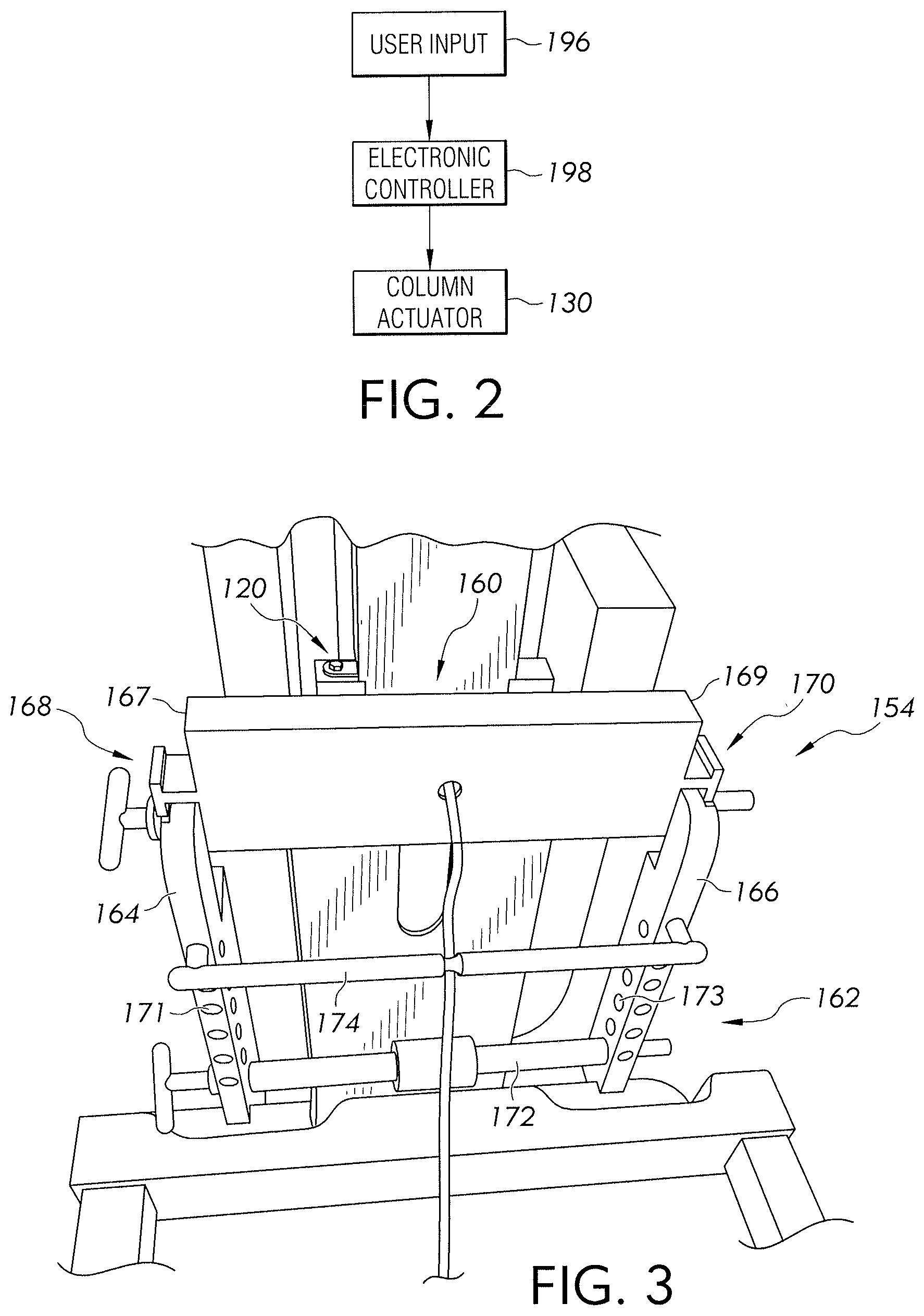 Patent US12310906 Figure 2 – Adjustable cervical traction assemblies for person support apparatuses