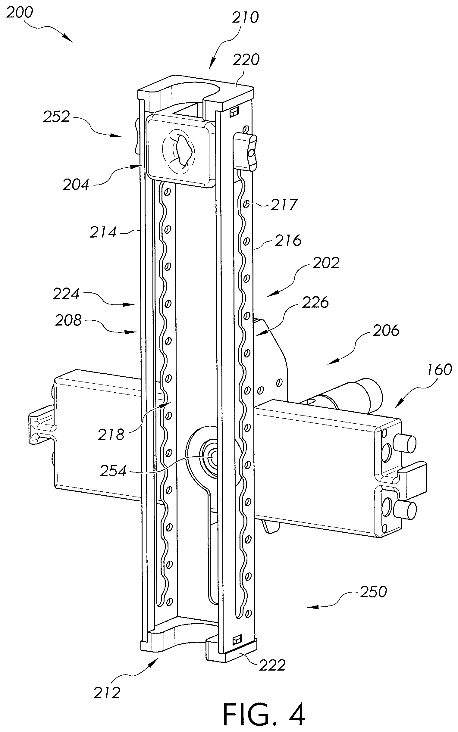 Patent US12310906 Figure 3 – Adjustable cervical traction assemblies for person support apparatuses
