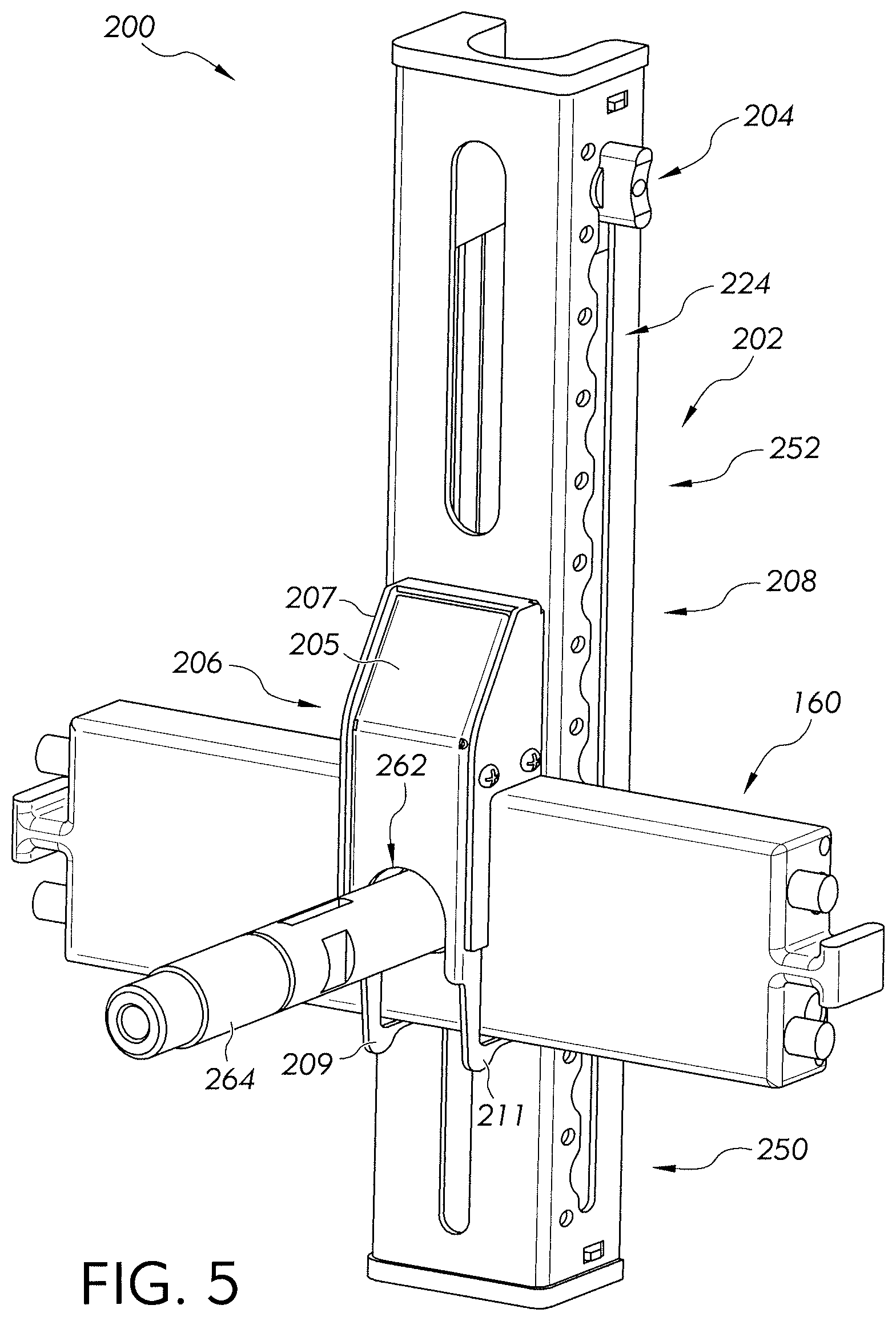 Patent US12310906 Figure 4 – Adjustable cervical traction assemblies for person support apparatuses