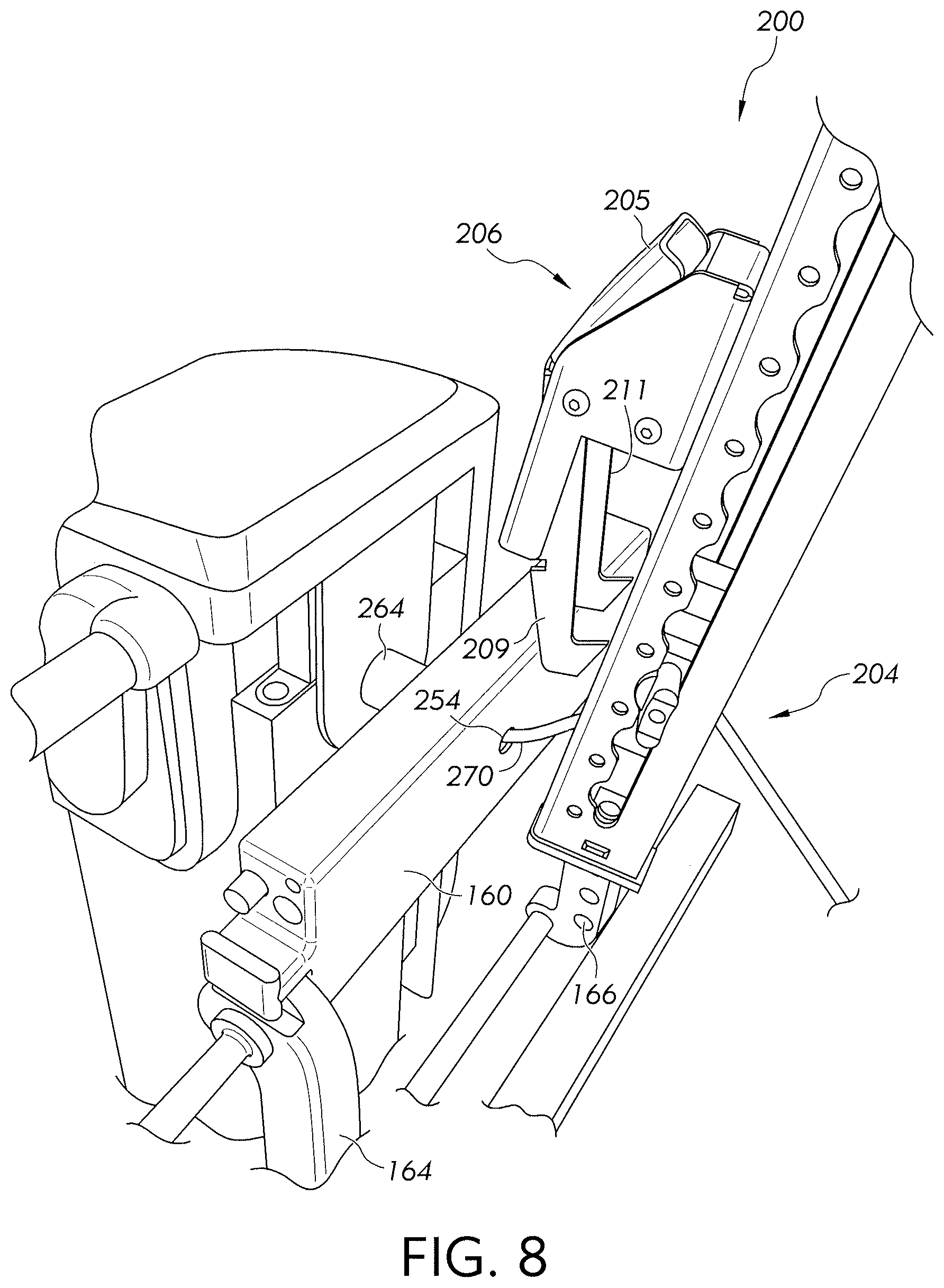 Patent US12310906 Figure 7 – Adjustable cervical traction assemblies for person support apparatuses