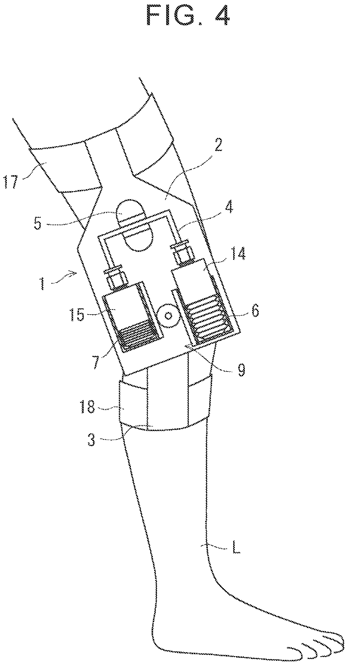 Patent US12310907 Figure 4 – Motion assistance apparatus