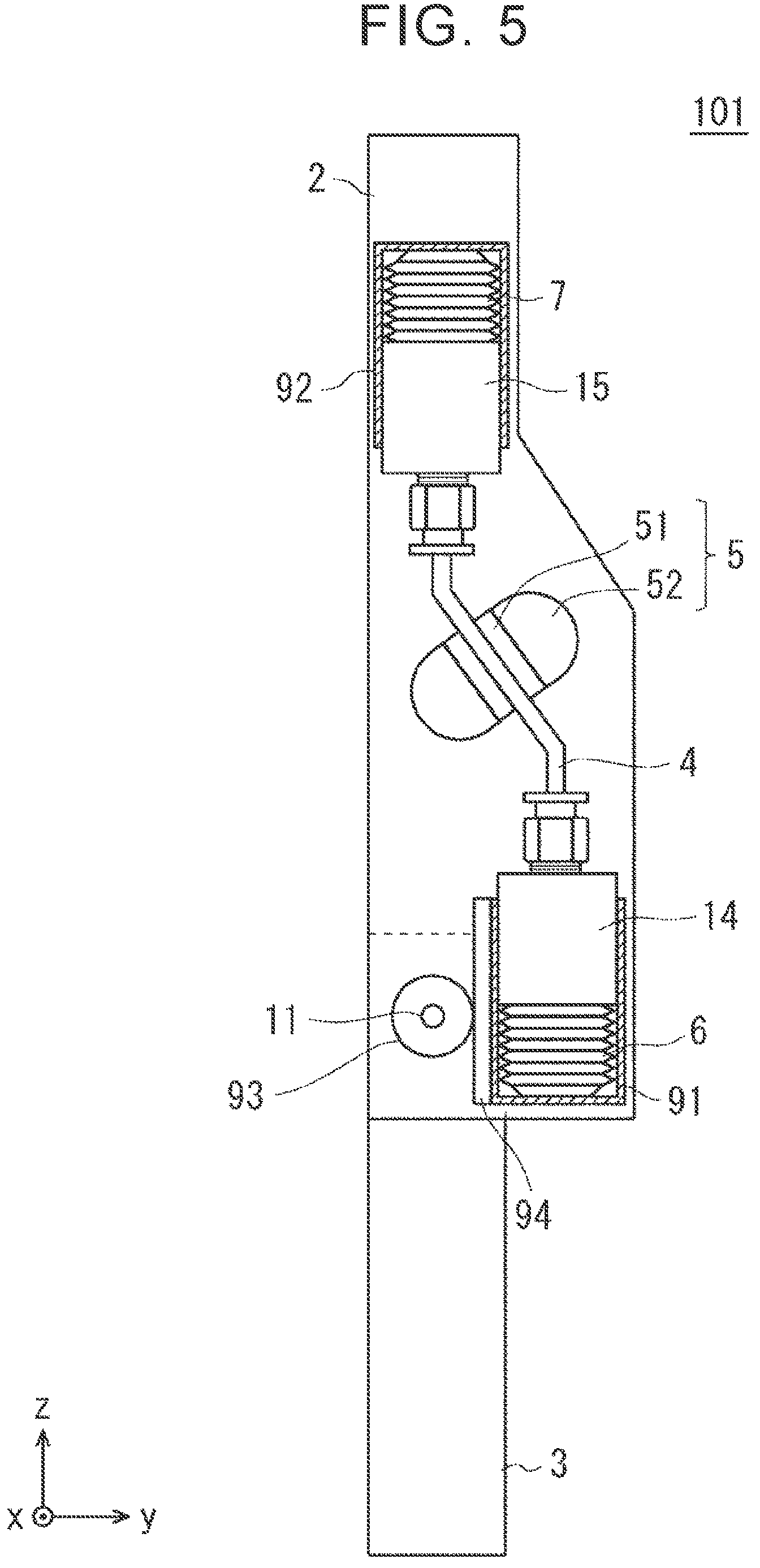 Patent US12310907 Figure 5 – Motion assistance apparatus