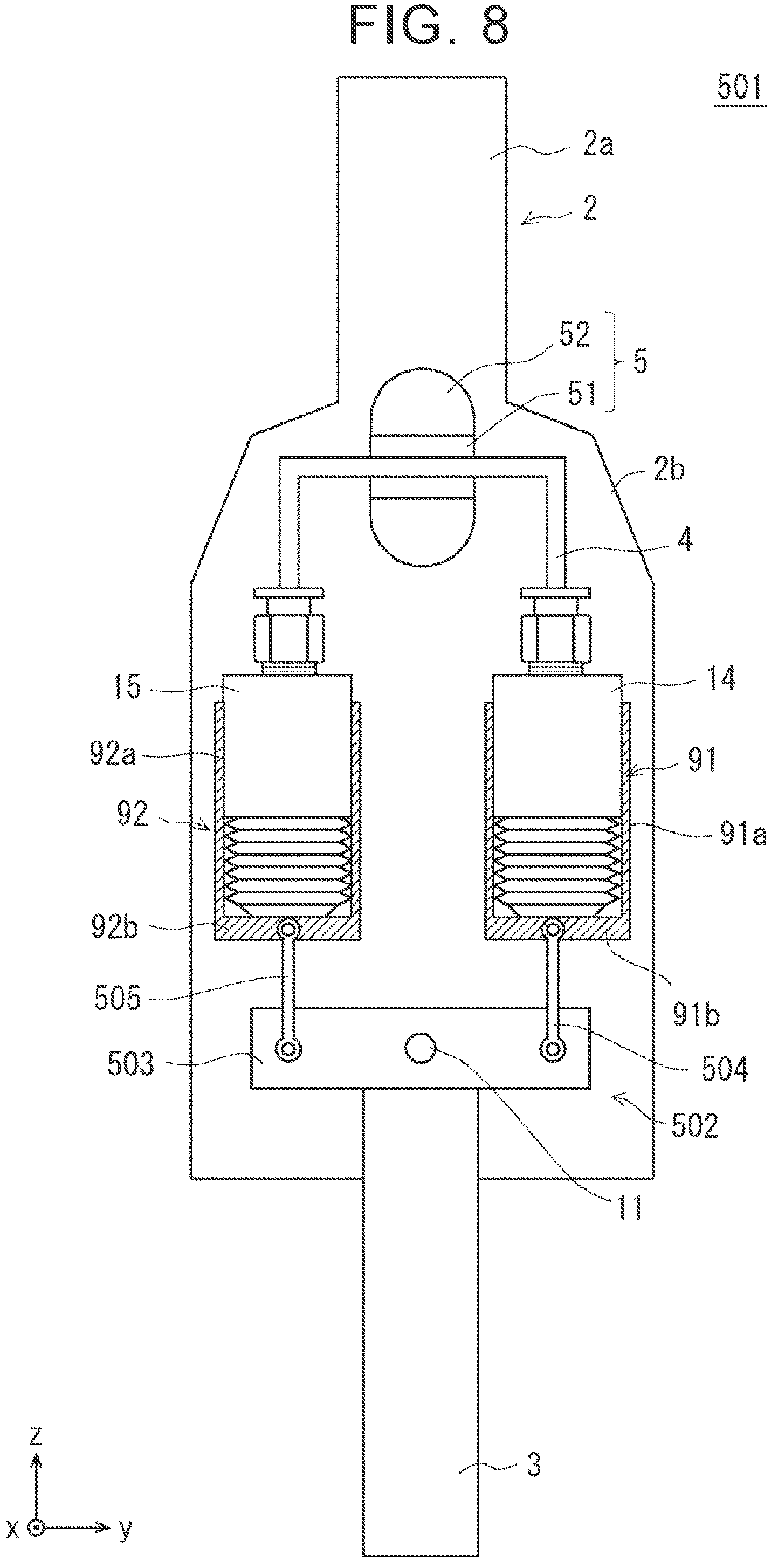 Patent US12310907 Figure 8 – Motion assistance apparatus
