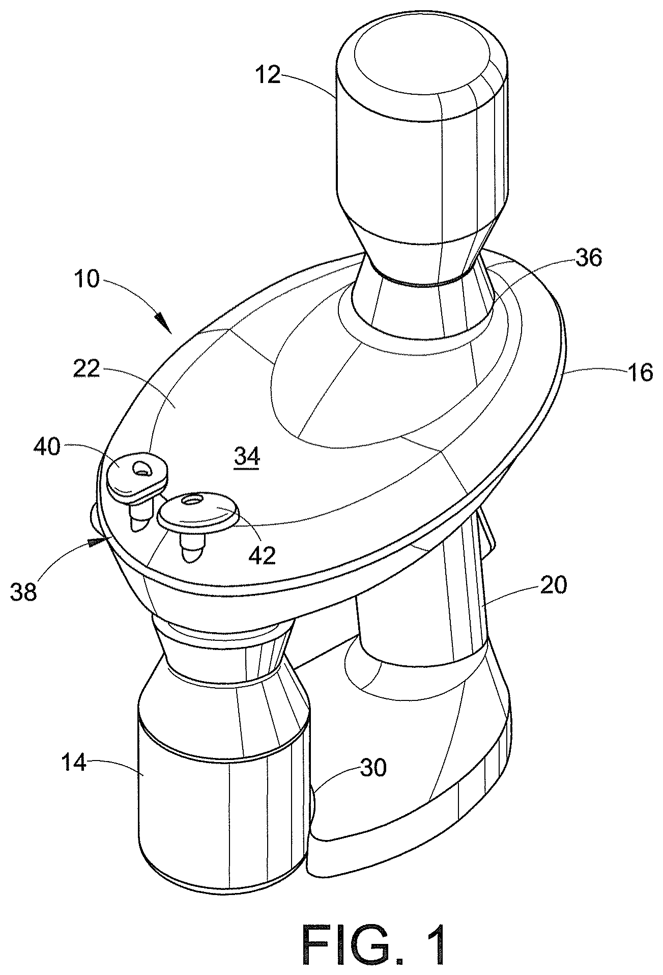 Patent US12310918 — Systems and methods for nasal irrigation — Figure 1