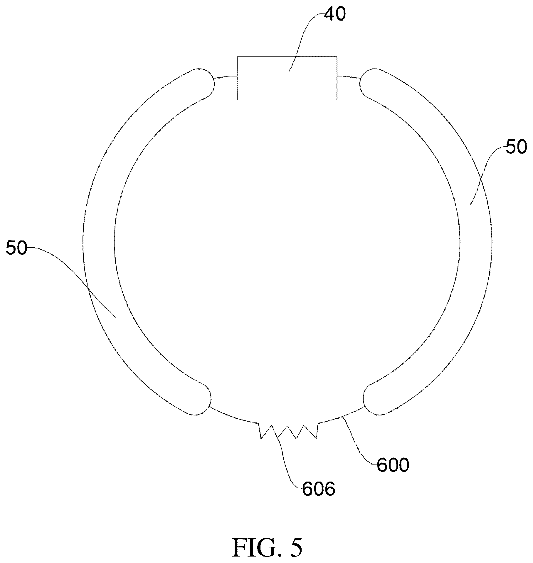 Patent US12310920 Figure 5 – Massager