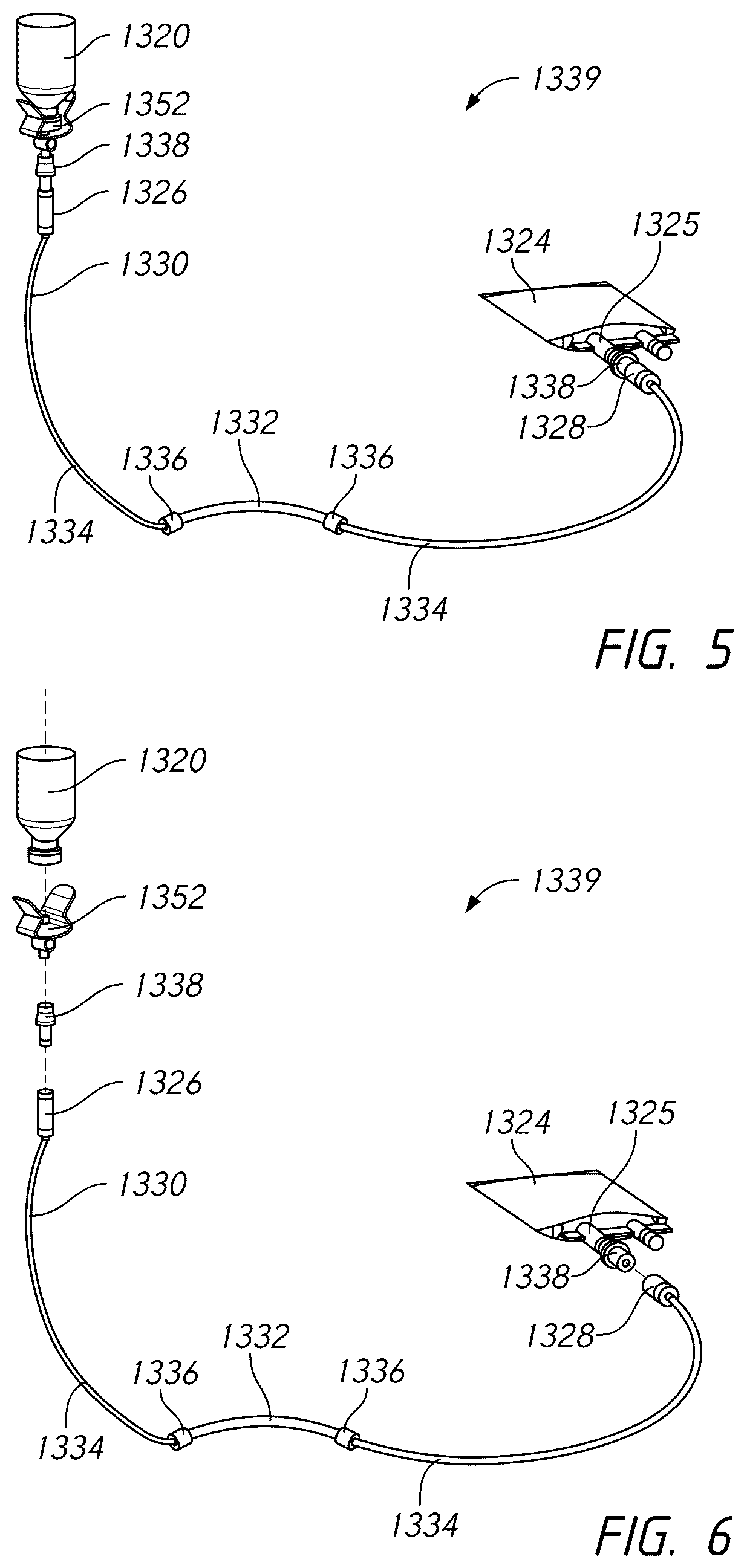 Patent US12310921 Figure 5 – Fluid transfer devices and methods of use