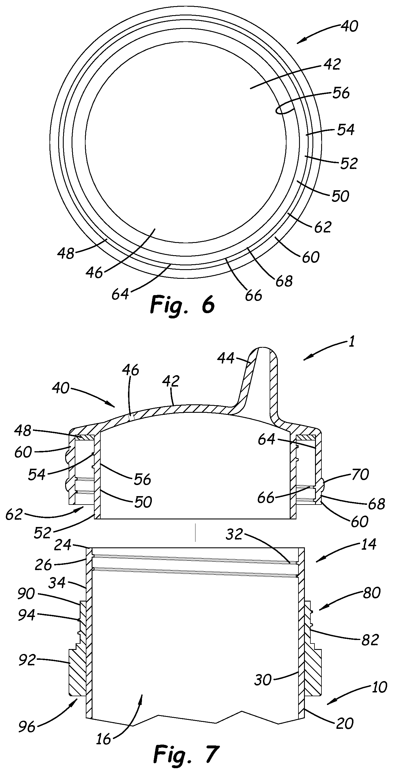 Patent US12310926 Figure 3 – Beverage container with convertible configuration