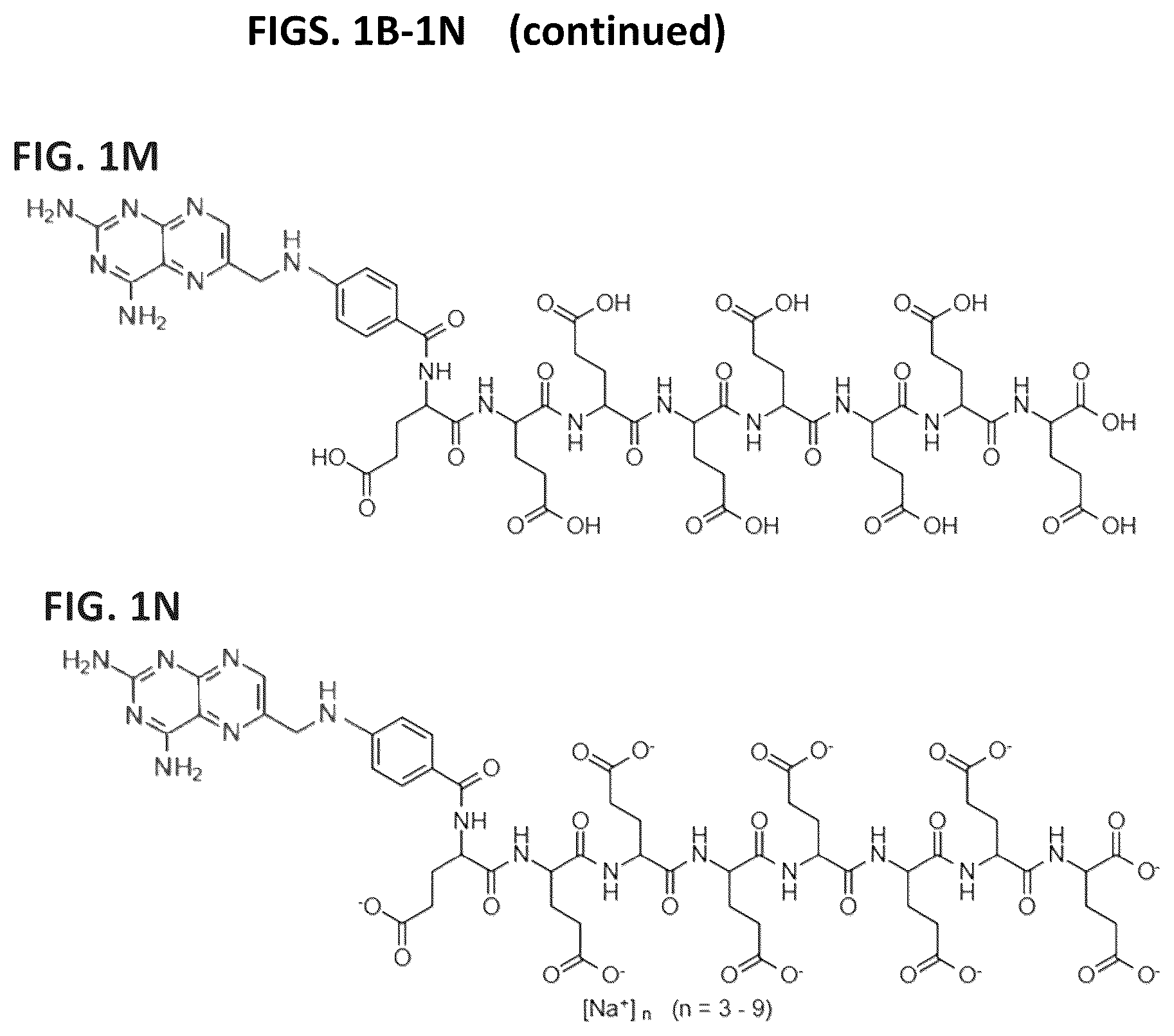 Patent US12310966 Figure 4 – Alpha polyglutamated aminopterin and uses thereof
