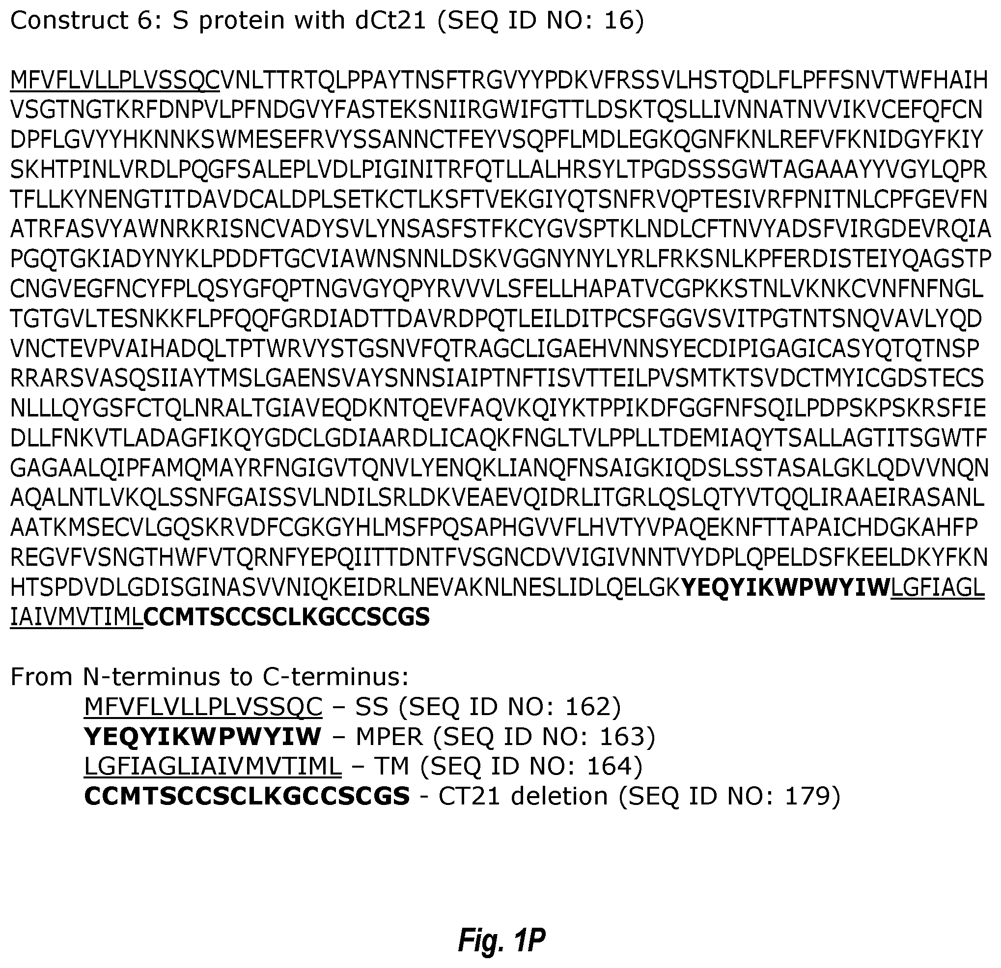 Patent US12311021 Figure 16 – Replication-competent attenuated chimeric VSV vectors encoding immunogenic SARS-CoV-2 spike proteins