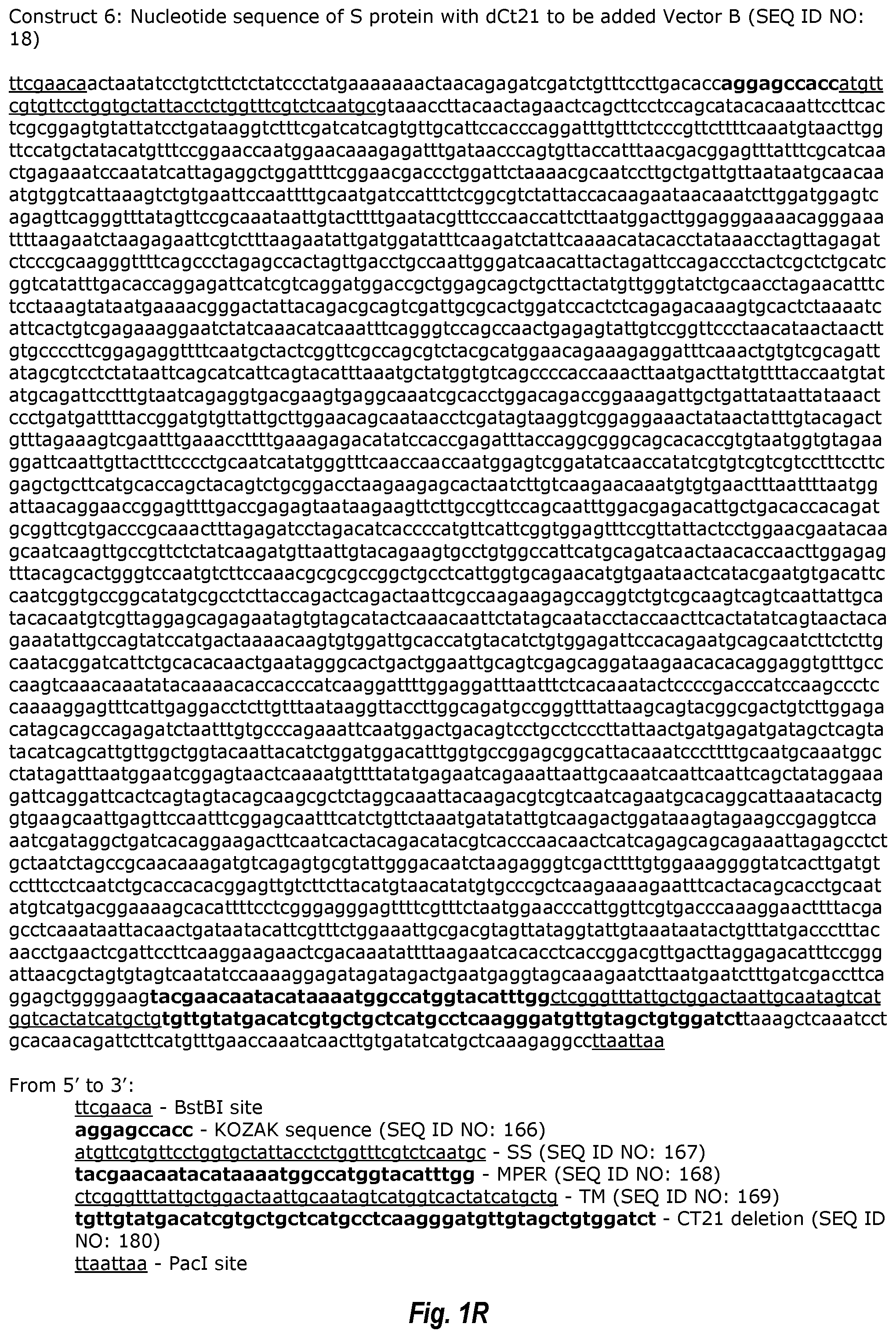 Patent US12311021 Figure 18 – Replication-competent attenuated chimeric VSV vectors encoding immunogenic SARS-CoV-2 spike proteins