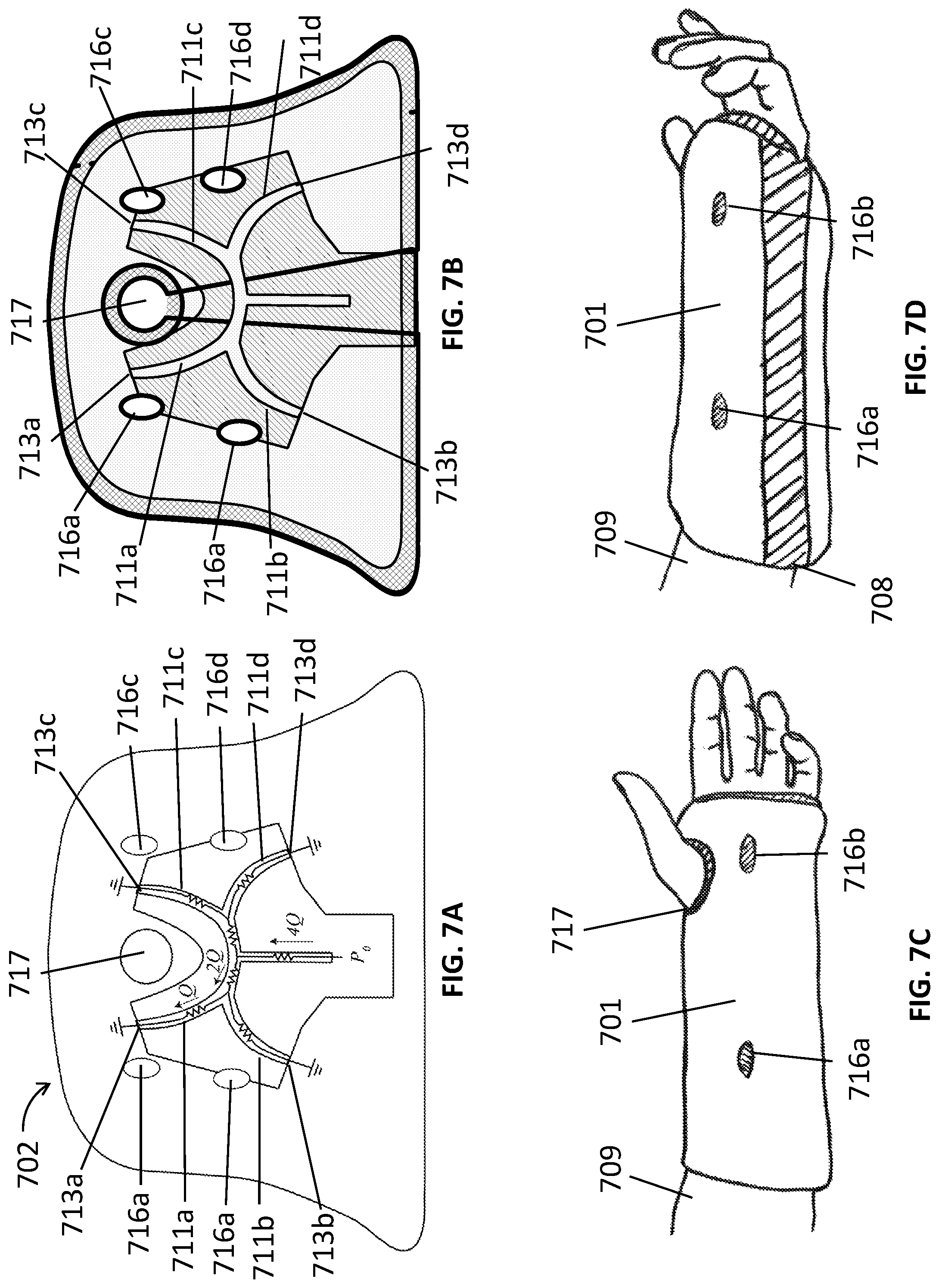 Patent US12311062 Figure 8 – Expanding foam-fabric orthopedic limb stabilization device