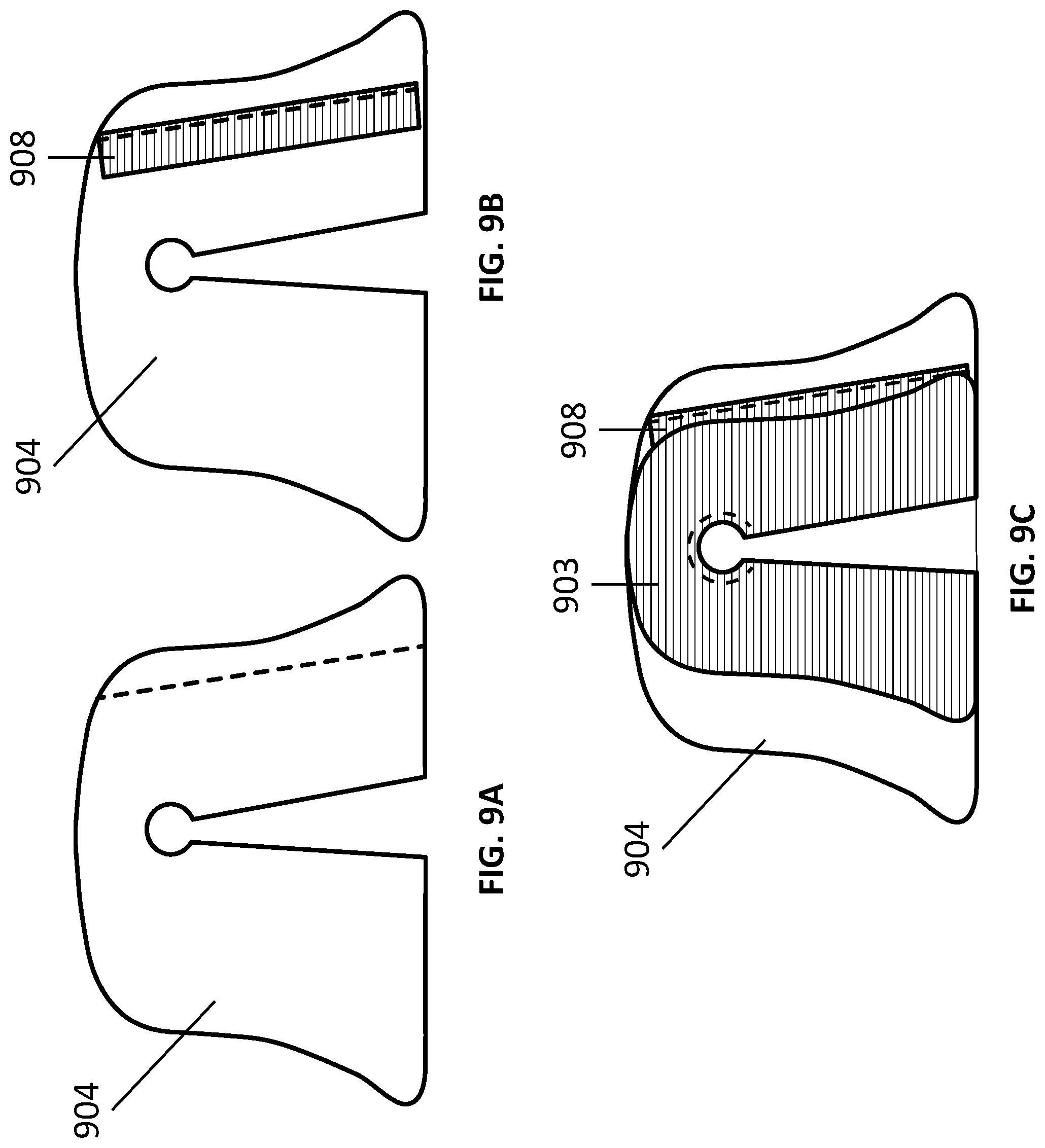 Patent US12311062 Figure 10 – Expanding foam-fabric orthopedic limb stabilization device