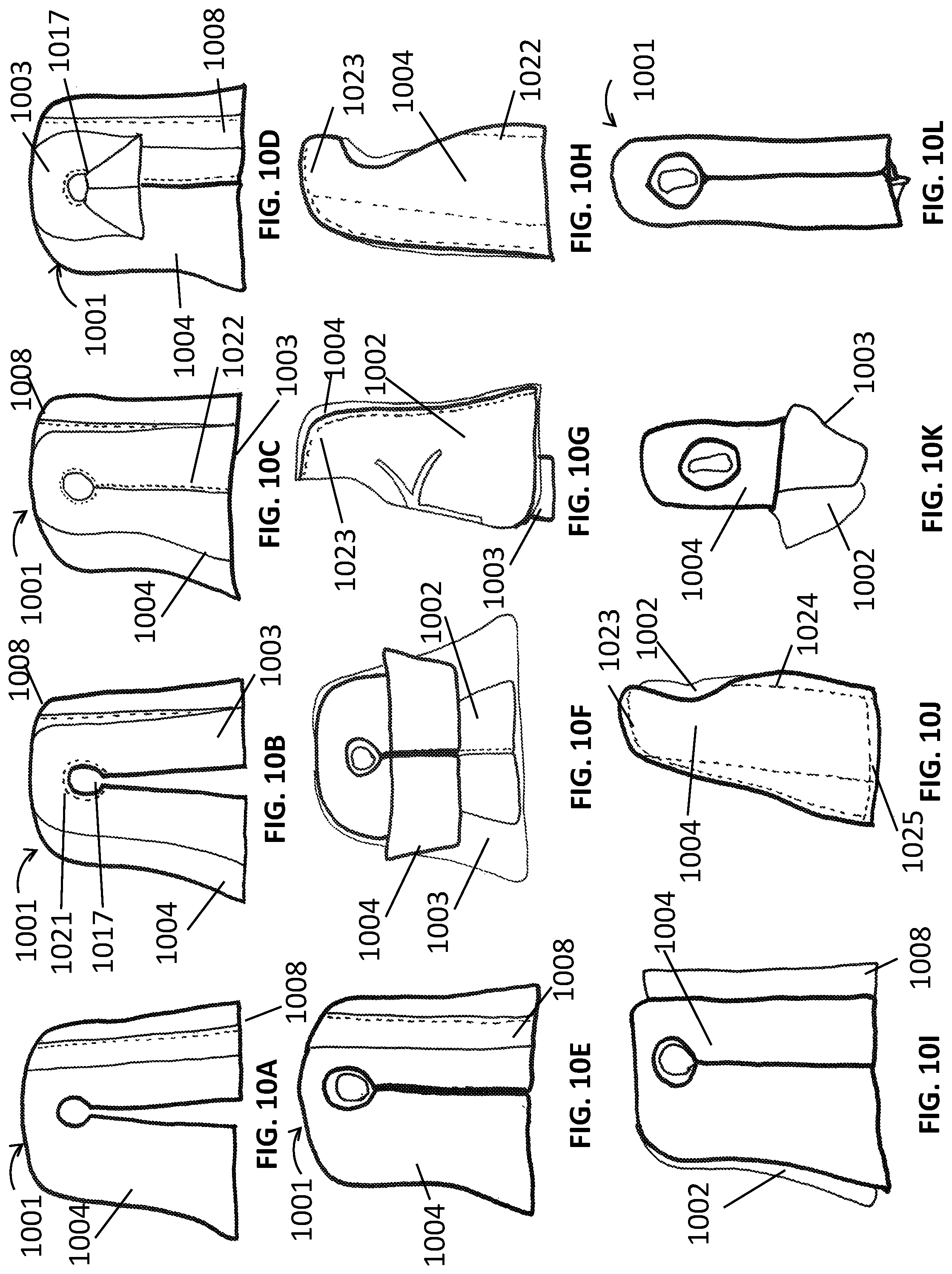 Patent US12311062 Figure 11 – Expanding foam-fabric orthopedic limb stabilization device
