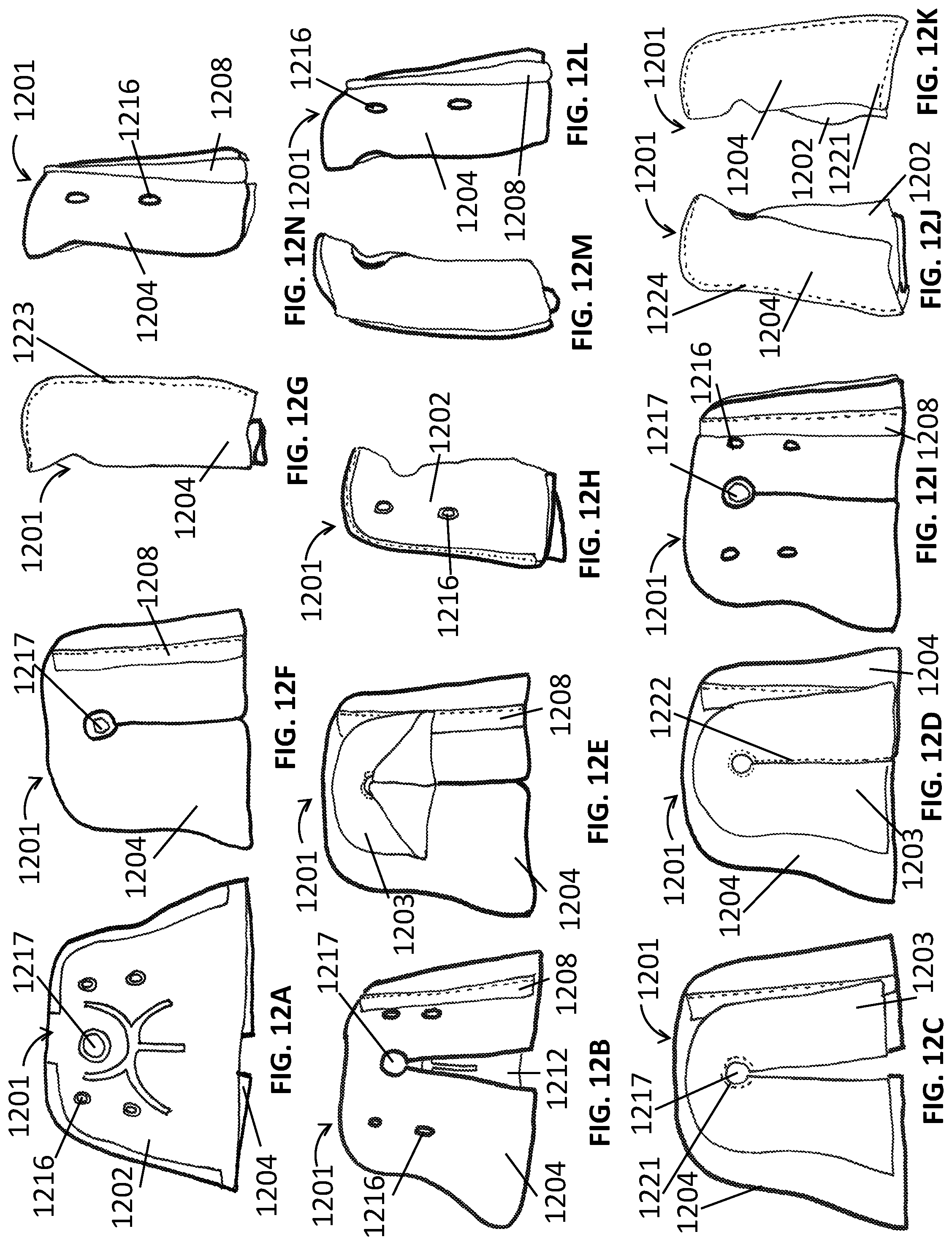 Patent US12311062 Figure 13 – Expanding foam-fabric orthopedic limb stabilization device