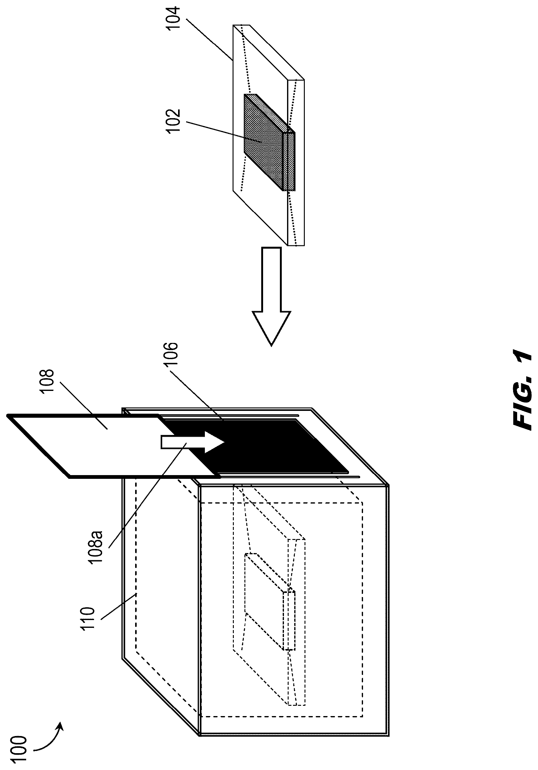 Patent US12311065 Figure 1 – Smart sterilization device for certified disinfection of portable electronic devices and personal items