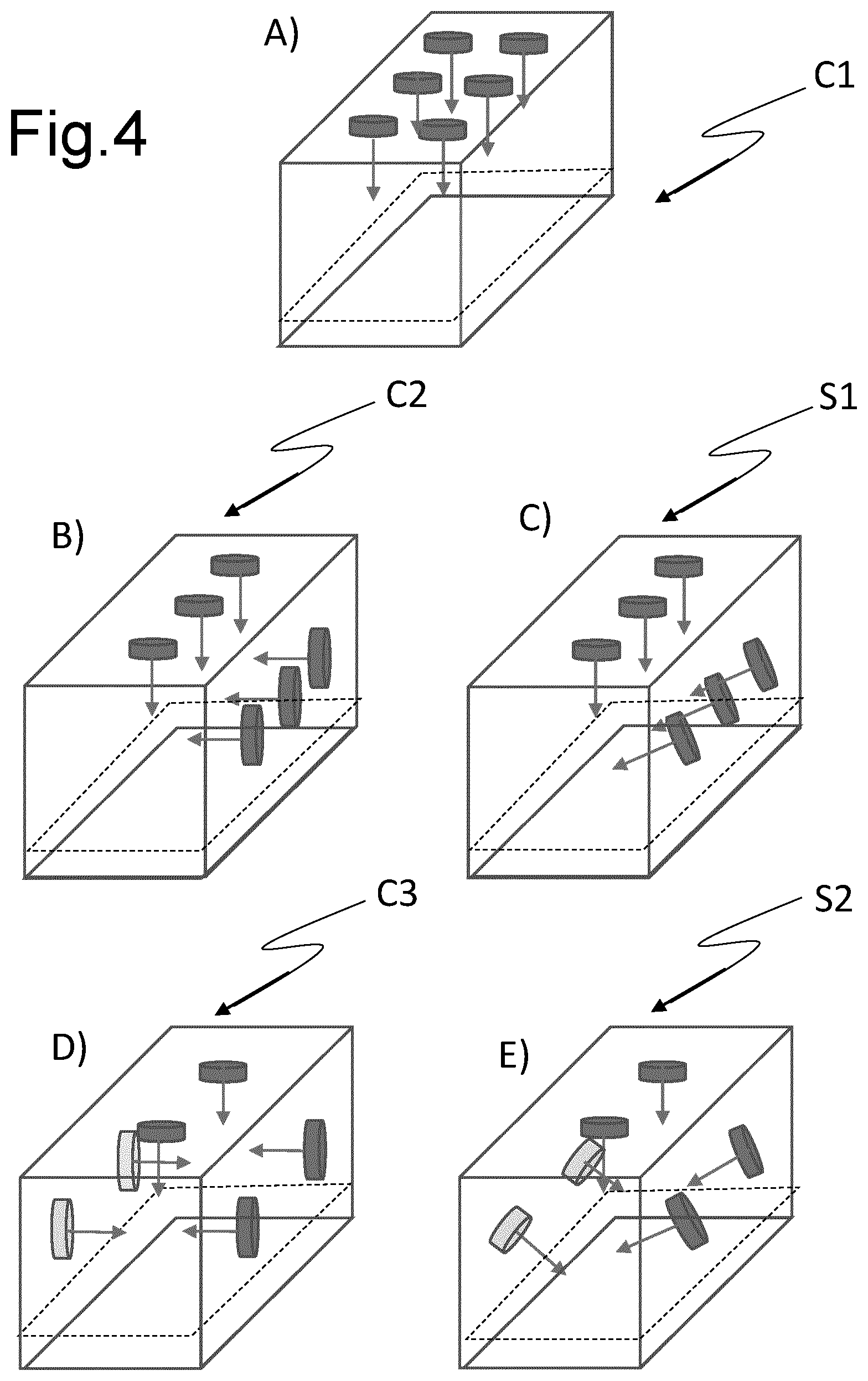 Patent US12311068 Figure 4 – UV disinfection box system